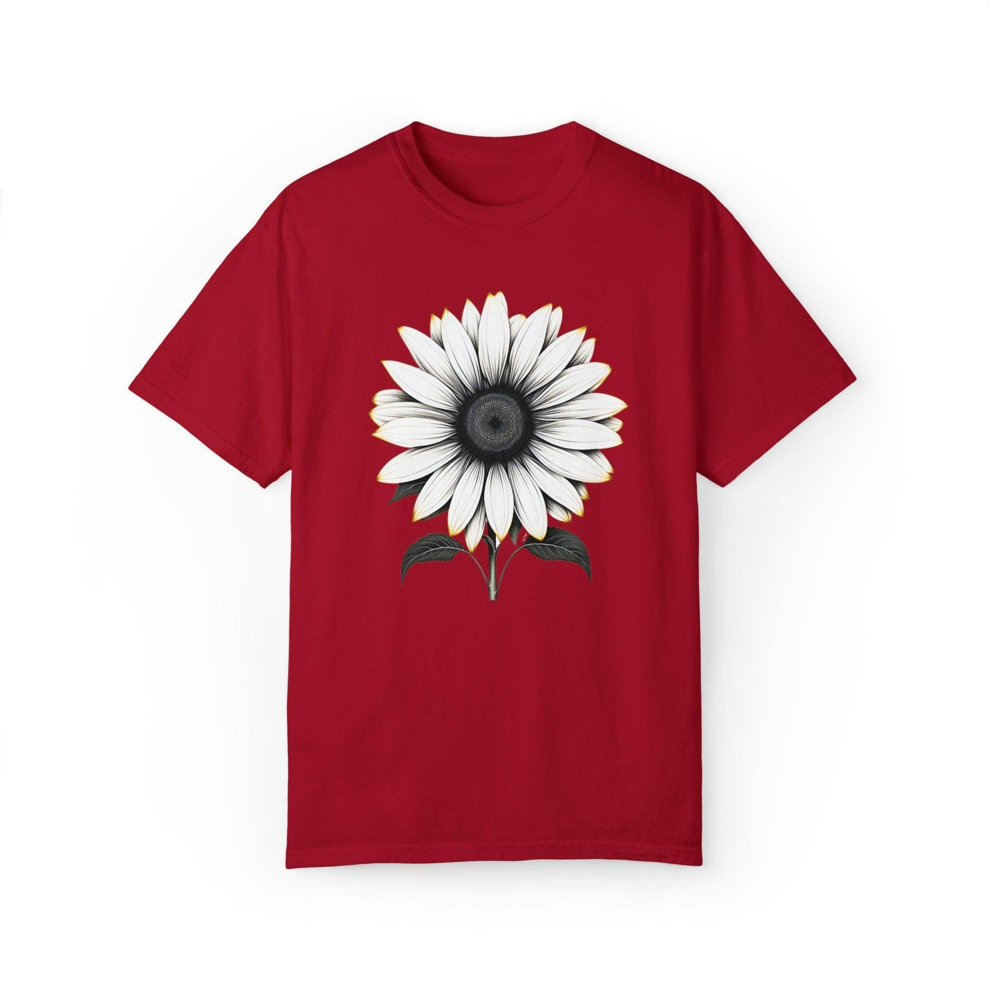 Sunflower Shirt Flower Shirt Aesthetic, Floral Graphic Tee Floral Shirt Flower T-shirt, Wild Flower Shirt Gift For Her Wildflower T-shirt - Giftsmojo