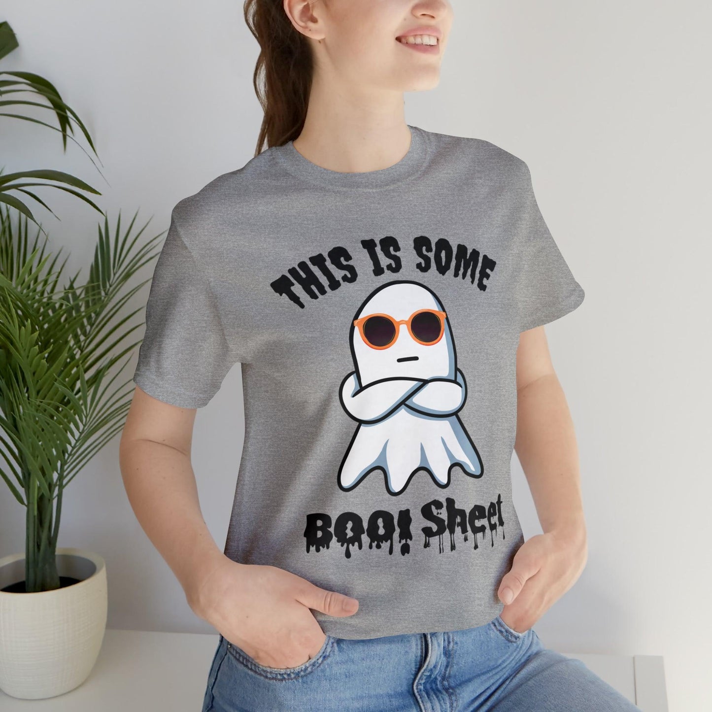 This Is Some Boo Sheet Funny Halloween Shirt Funny Halloween Costume Spooky Season Tee Funny Gift Shirt for Birthday Christmas Anniversary - Giftsmojo