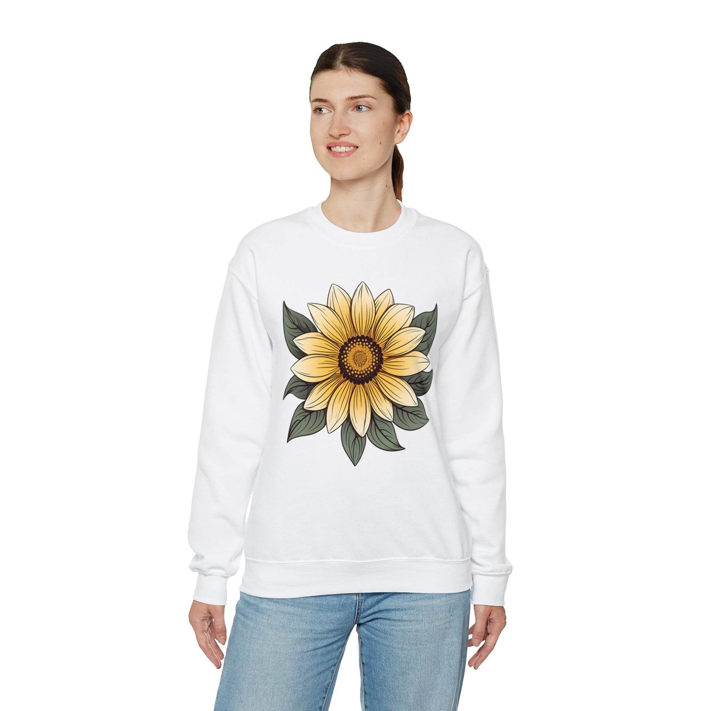 Flower Sweatshirt, Floral Sweatshirt Flower Sweatshirt Flower Sweater, Flower Shirt, Floral Print, Flower TShirt, Perfect Mothers Day Gift - Giftsmojo