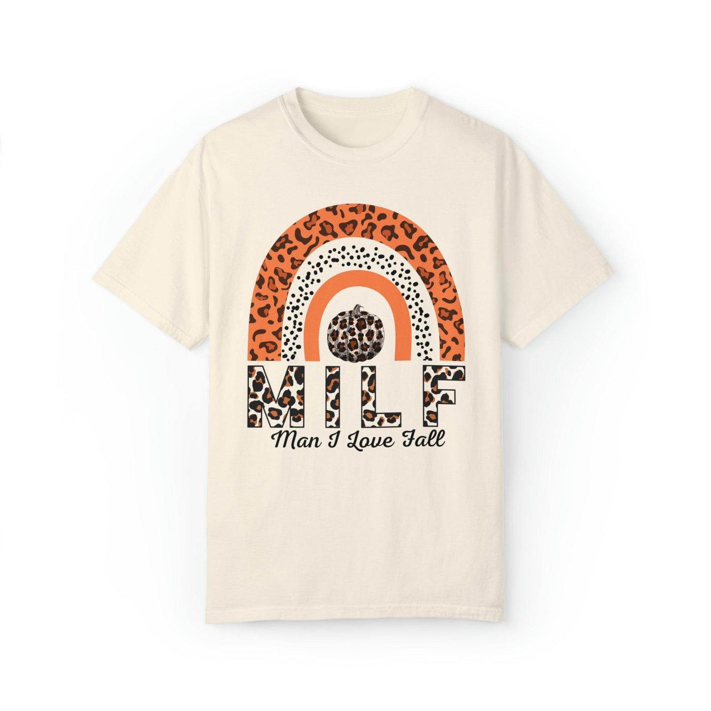 Man I love Fall Gift for Fall Funny fall shirts gift Pumpkin comfort colors shirt - Giftsmojo