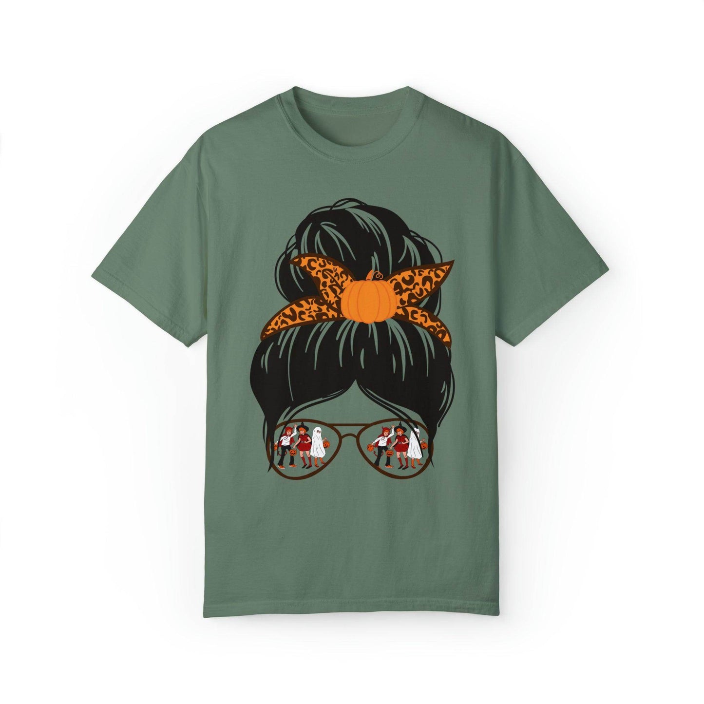 Leopard Print Retro Halloween Tshirt, Momster Shirt, Vintage Shirt Halloween Shirt - Giftsmojo