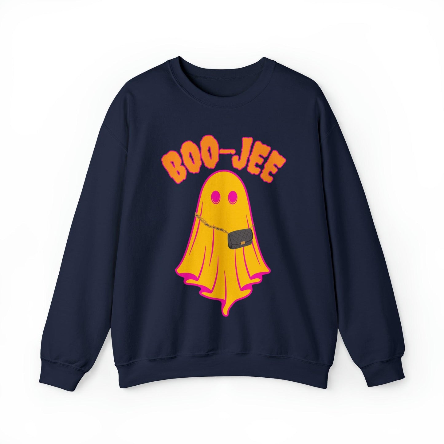 Boo-Jee Sweatshirt, Boo Halloween Sweatshirt, Spooky Ghost Sweatshirt, Boo Jee Shirt, Halloween Ghost Sweatshirt, Halloween Boo Shirt - Giftsmojo