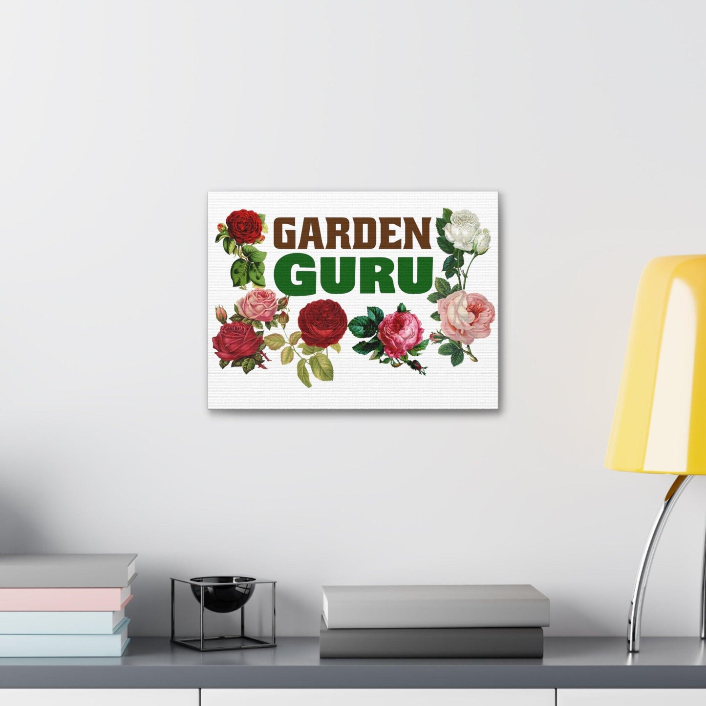 Garden Guru Garden Guru wall art - gift for garden lovers - plant lover gift nature lovers flower wall art