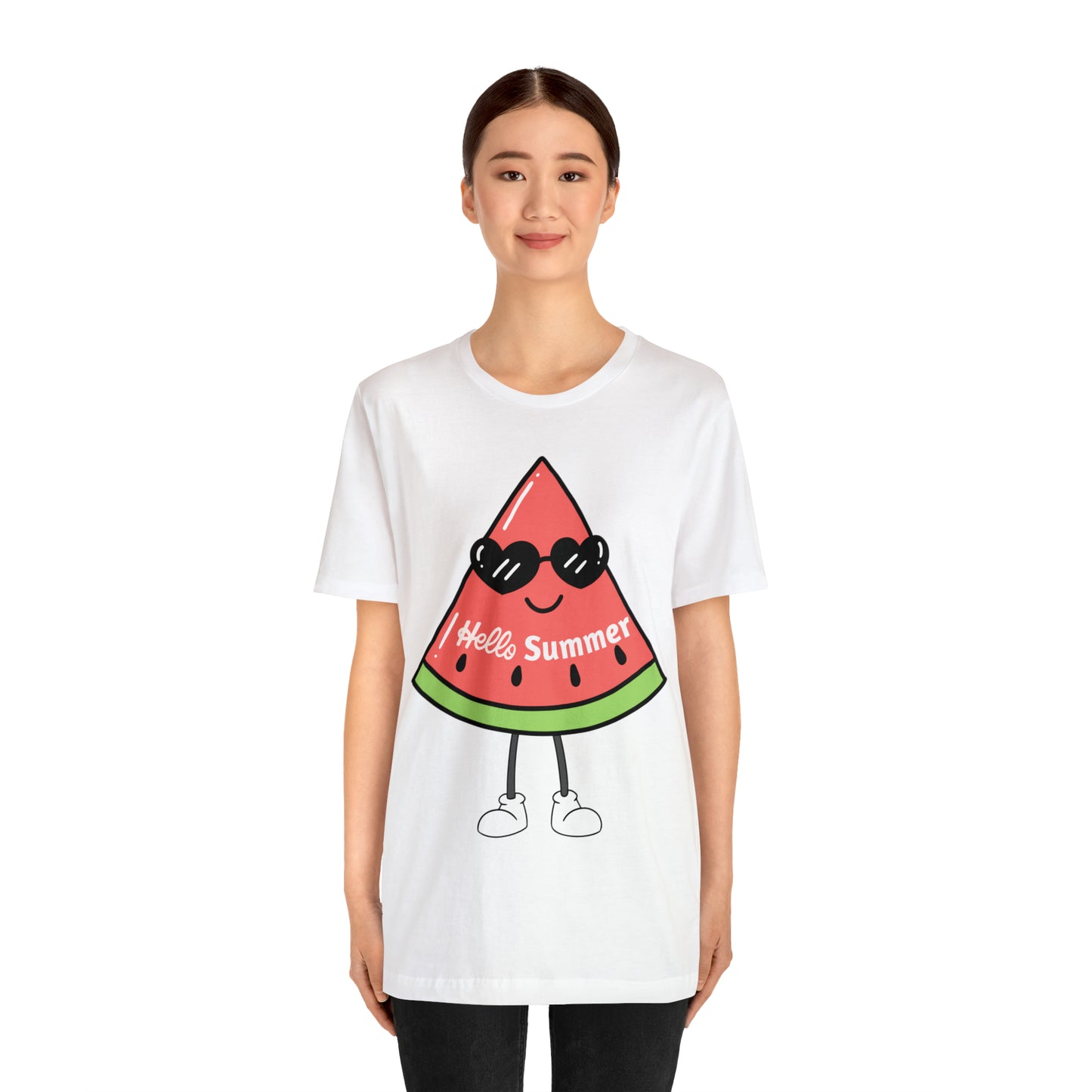 Funny Hello Summer Shirt, Summer shirts for women and men, Summer Casual Top Tee