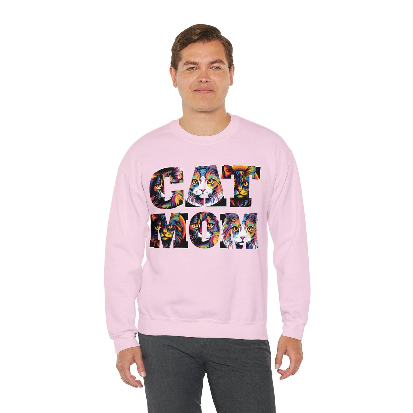 Vintage Cat Sweatshirt Cat Mom Sweatshirt Cat Crewneck Sweatshirt Cat Mom Gift Cat Lover Gift Animal Lover Cat Mama Shirt Cat Lover Sweater