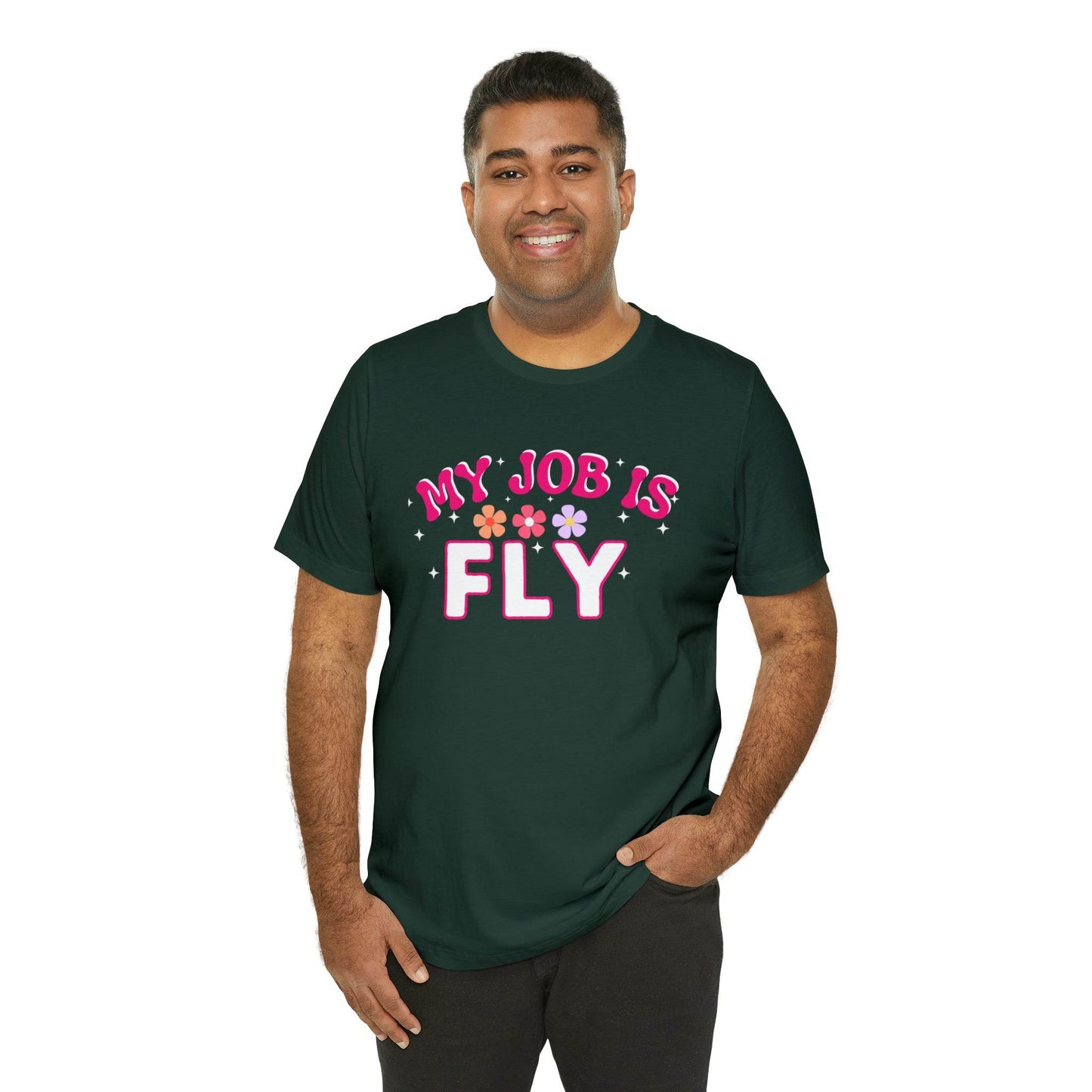 My Job is Fly Shirt Pilot Shirt Aviation Shirt Flight - Giftsmojo