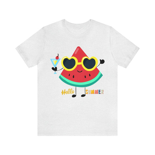 Funny Hello Summer Shirt, Water Mellon shirt, Summer shirts for women and men - Giftsmojo