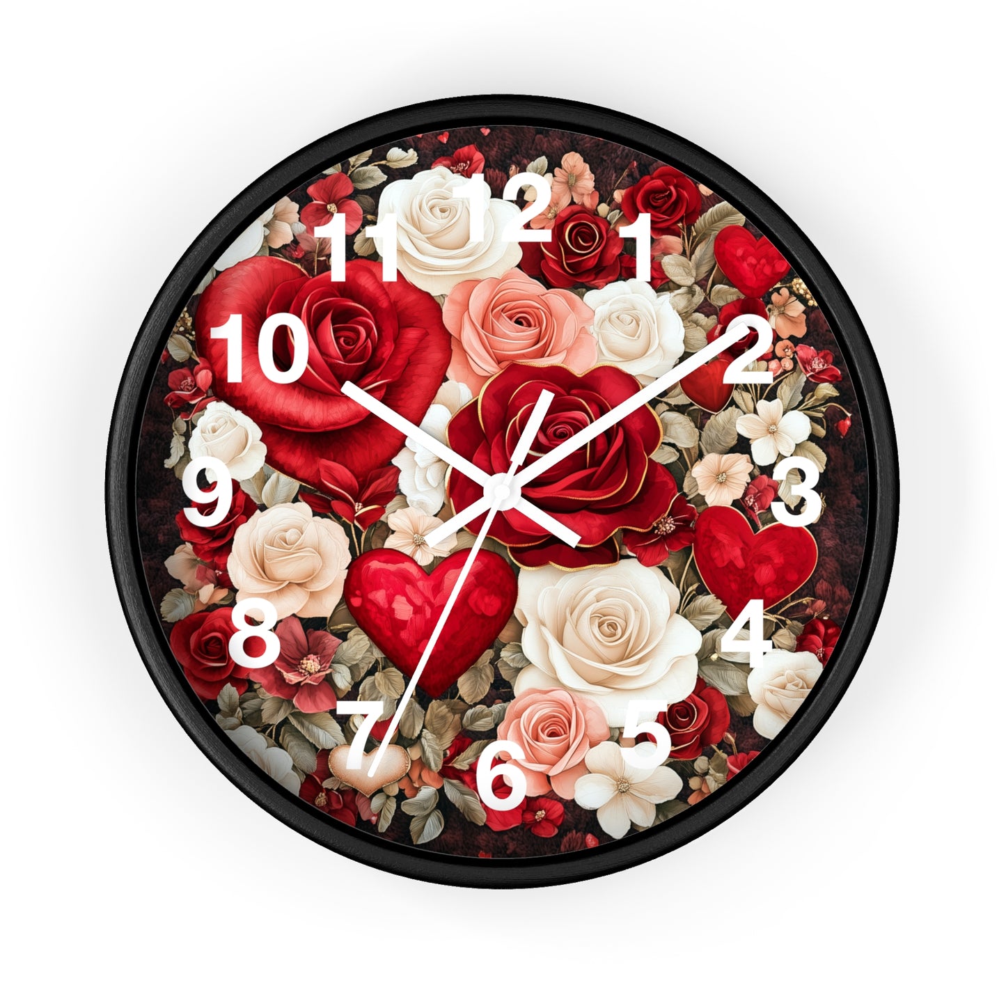 Flower Wall Clock - Botanic Home Decor