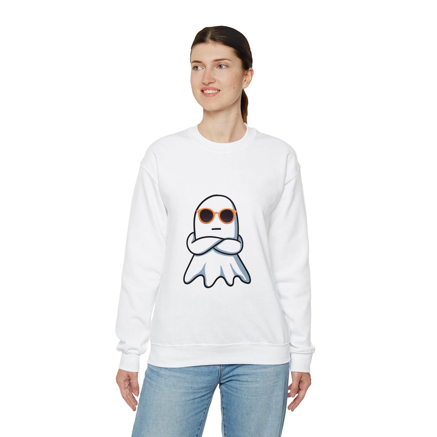 This Is Some Boo Sheet Ghost Sweatshirt Cute Ghost Sweatshirt Boo Ghost Sweatshirt Gift Shirt Funny Halloween Shirt Spooky Season Shirt - Giftsmojo