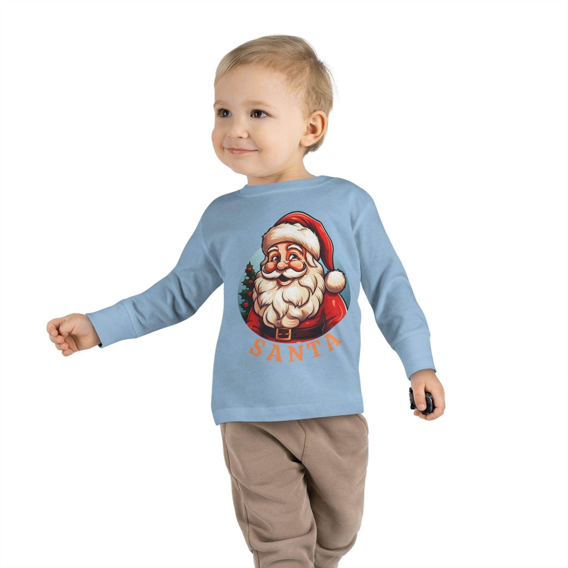 Kids Santa Shirt For Christmas Shirt for Kids Christmas Outfit for Kids - Giftsmojo