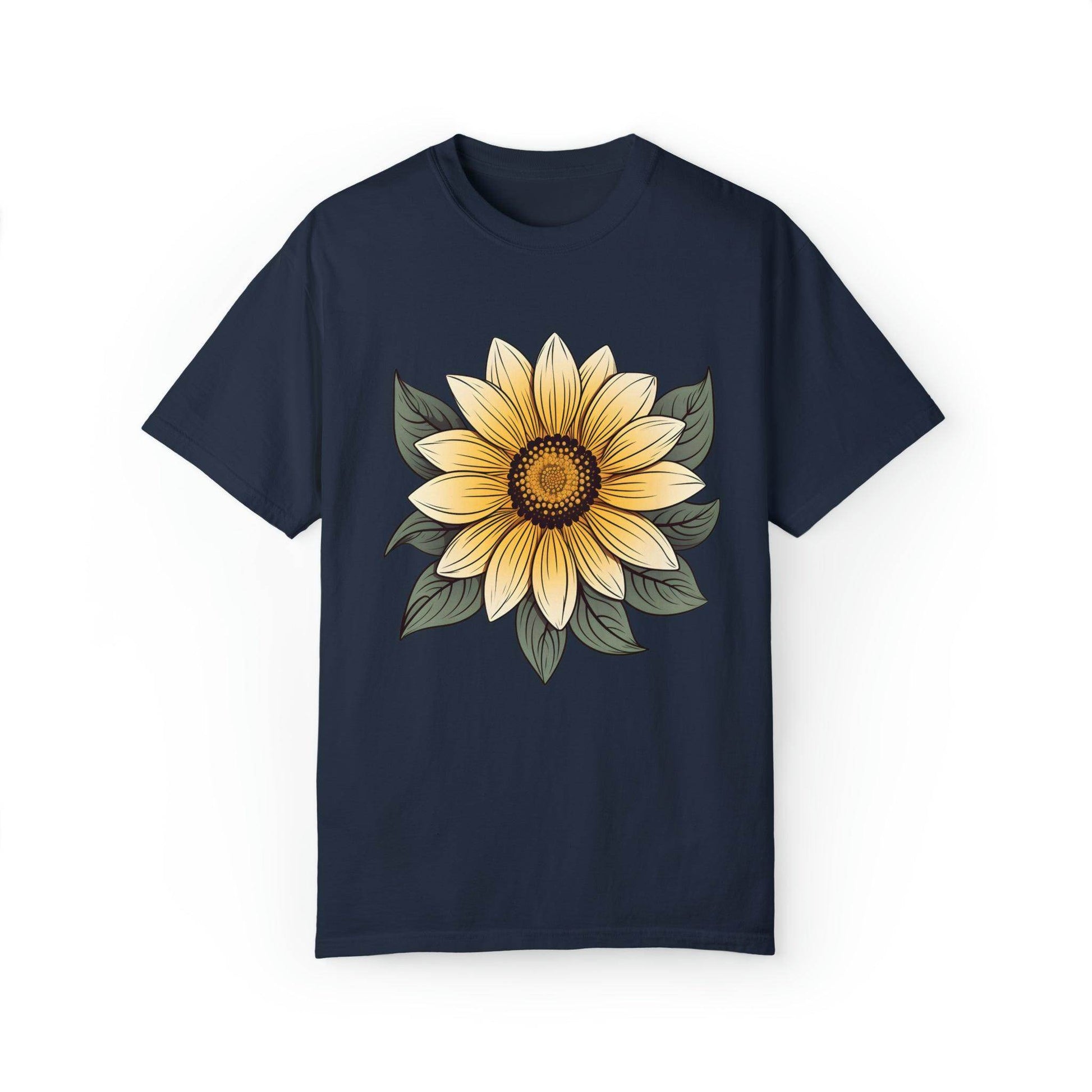 Sunflower Shirt Flower Shirt Aesthetic, Floral Graphic Tee Floral Shirt Flower T-shirt, Wild Flower Shirt Gift For Her Wildflower T-shirt - Giftsmojo