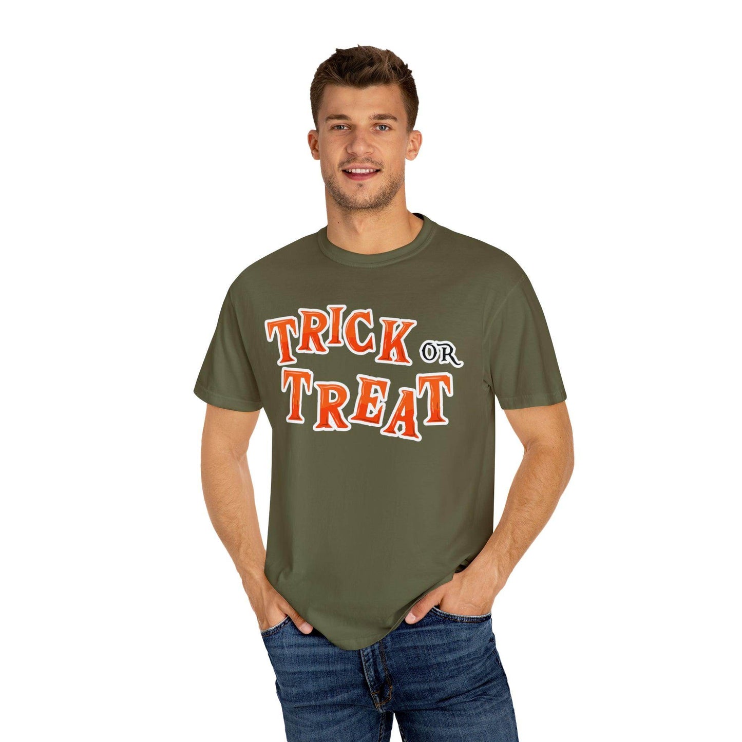 Vintage Shirt Halloween Shirt Retro Halloween Tshirt, Trick or Treat Shirt Cute Spooky Shirt, Halloween Gift Halloween T-shirt - Giftsmojo