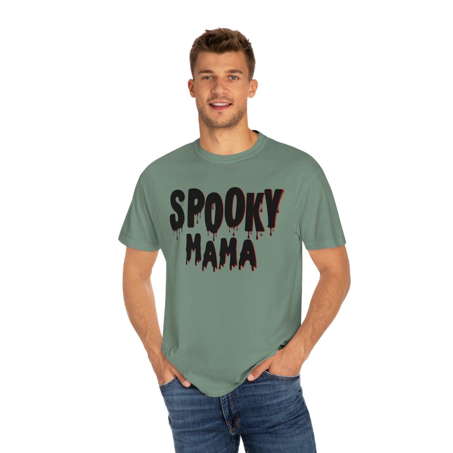 Retro Halloween Tshirt, Spooky Mama Shirt, Vintage Halloween Shirt Trendy Halloween Vibes - Giftsmojo