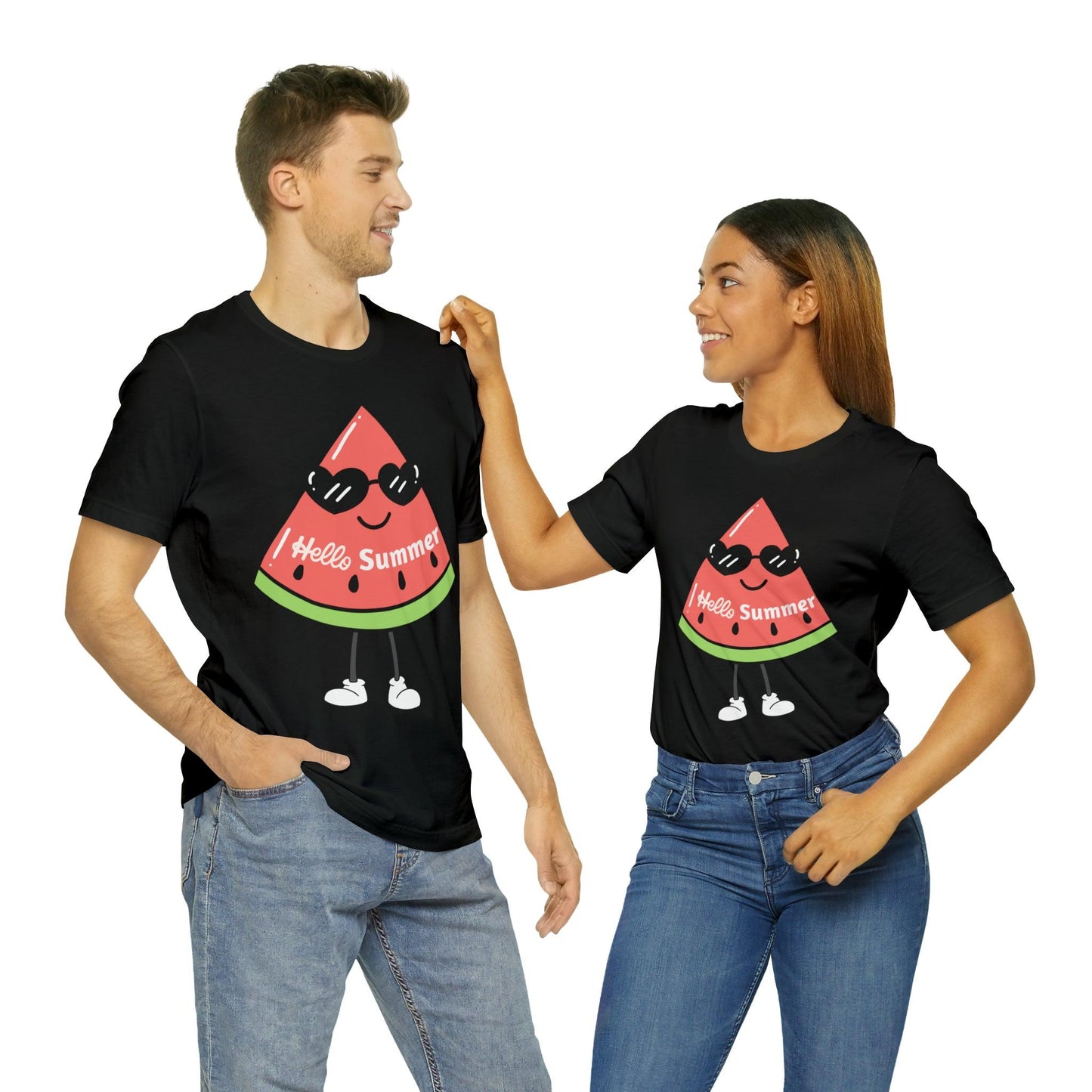 Funny Hello Summer Shirt, Summer shirts for women and men, Summer Casual Top Tee