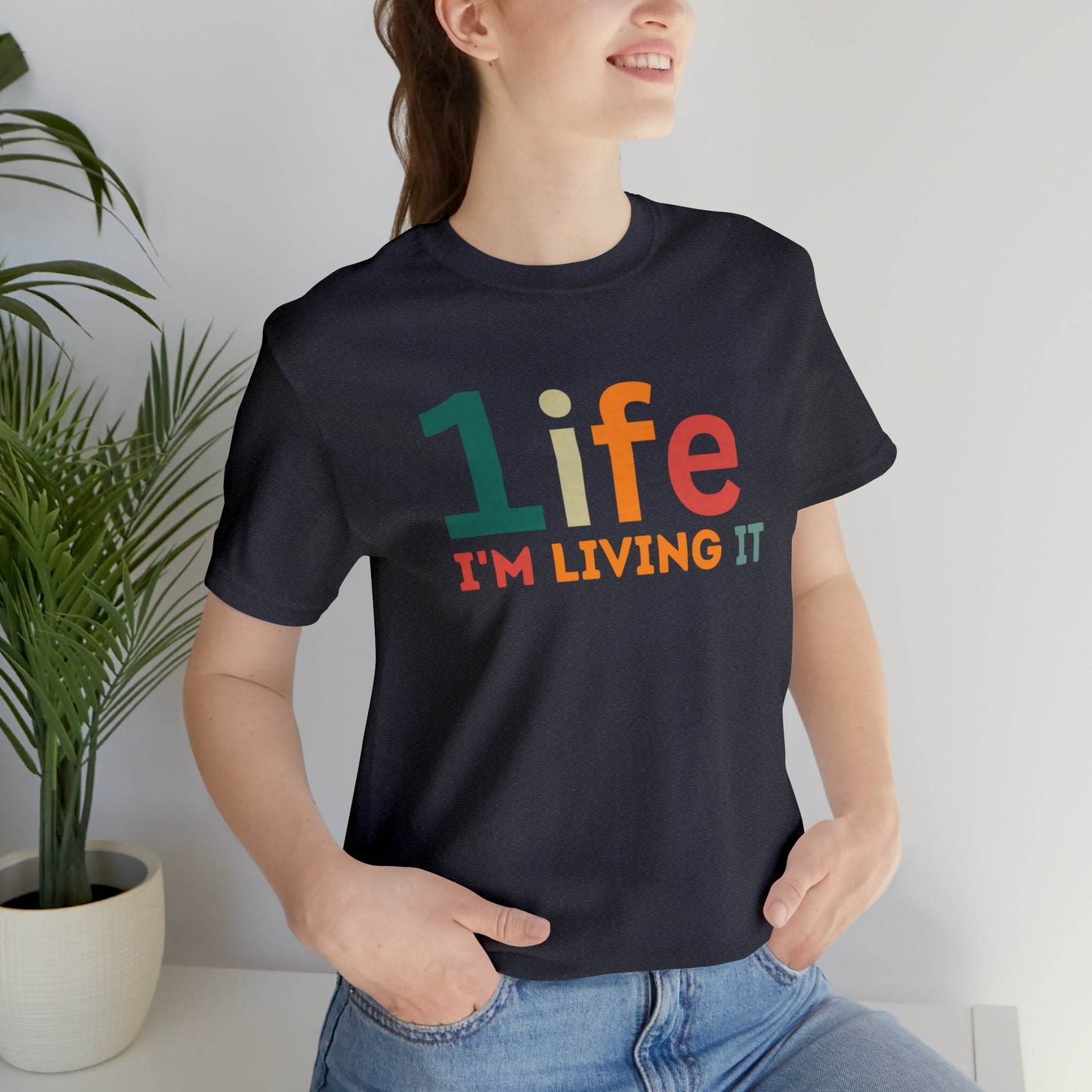 One life Shirt Retro 1life shirt Live Your Life You Only Have One Life To Live Retro Shirt - Giftsmojo