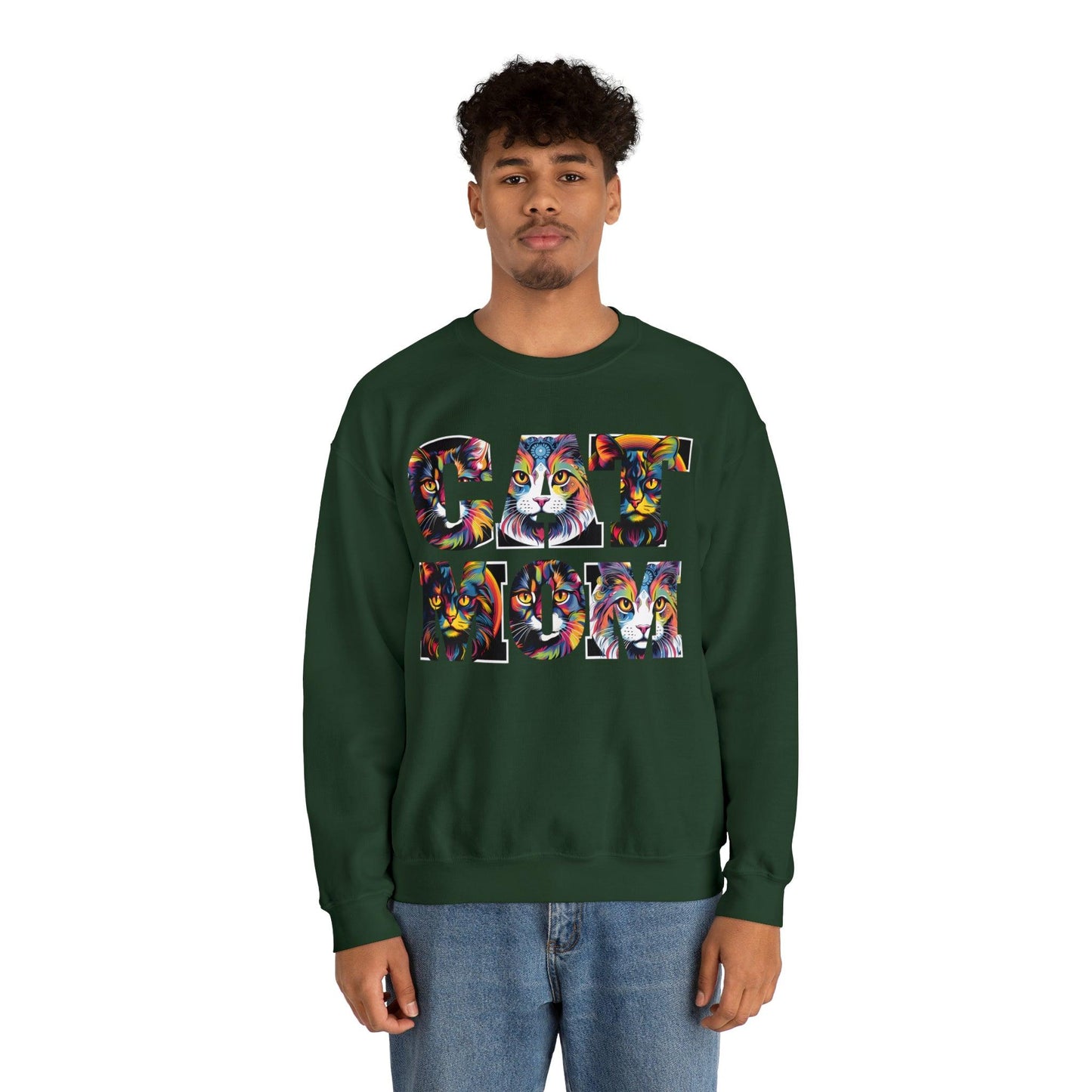 Vintage Cat Sweatshirt Cat Mom Sweatshirt Cat Crewneck Sweatshirt Cat Mom Gift Cat Lover Gift Animal Lover Cat Mama Shirt Cat Lover Sweater