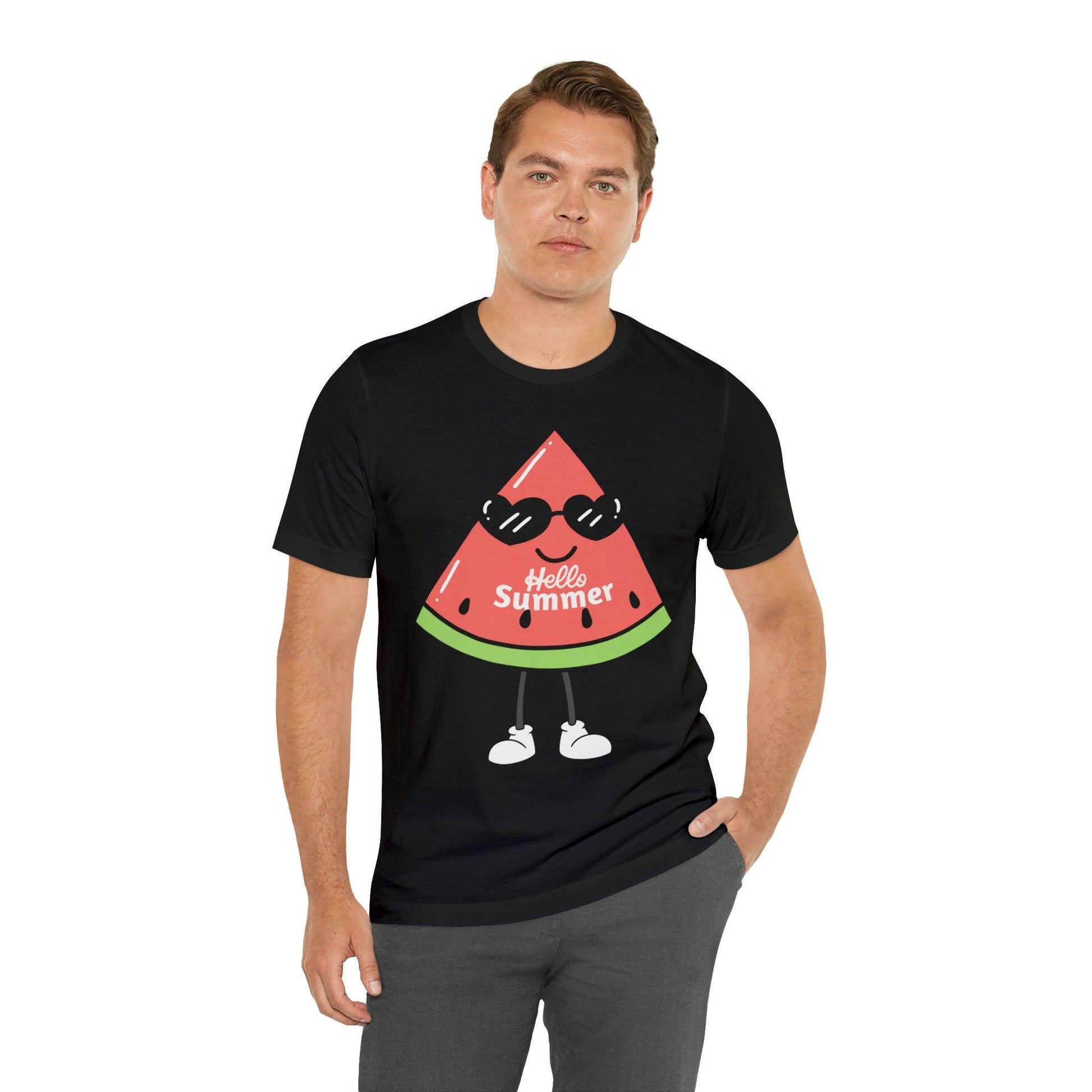 Funny Hello Summer Shirt, Water Mellon shirt, Summer shirts for women and men - Giftsmojo