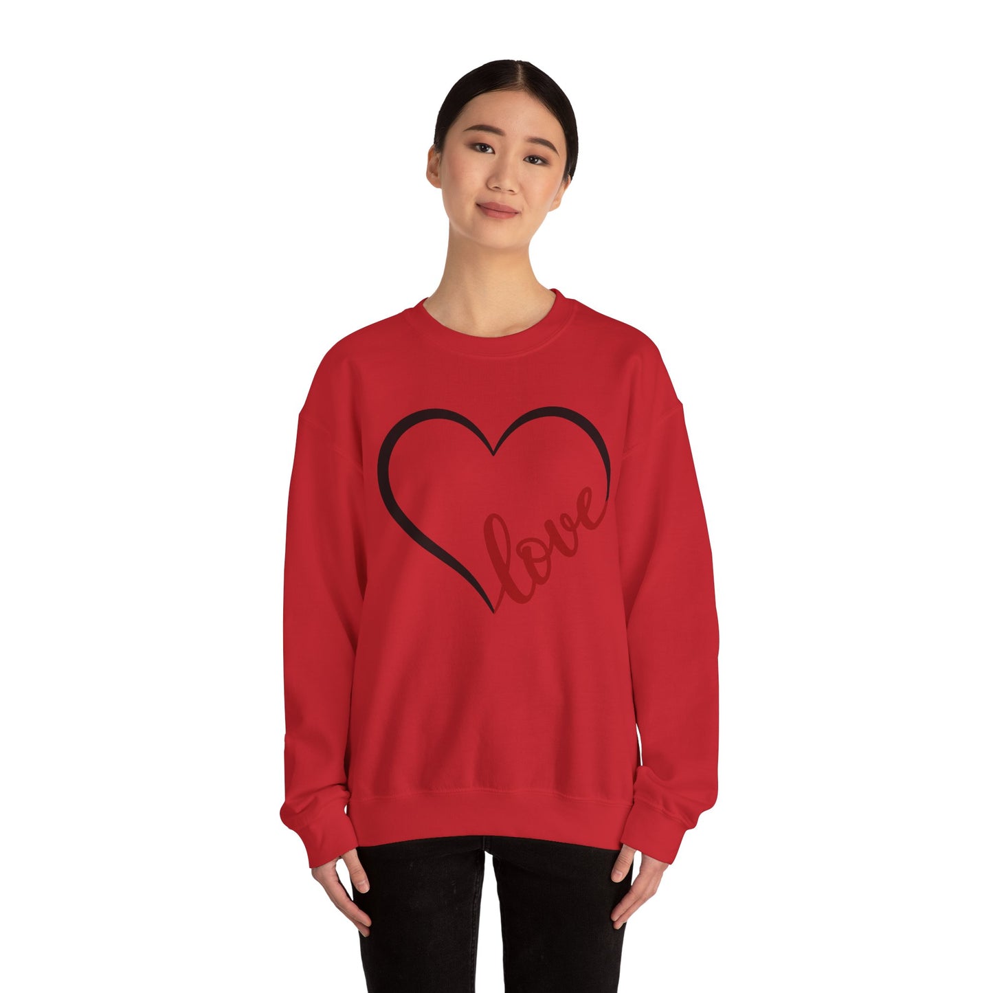 Heart Valentine Sweatshirt - Unisex