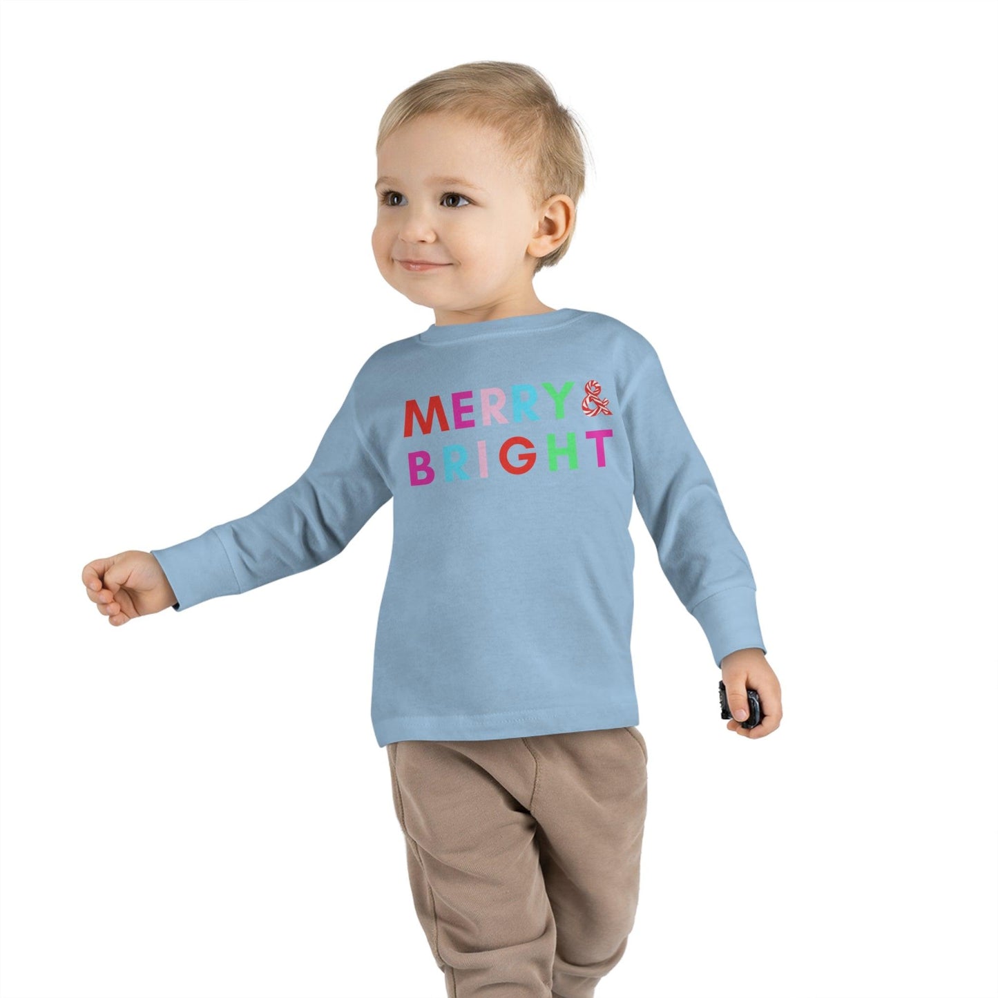 Toddler Christmas Shirt Toddler Christmas Long Sleeve Tee Kids Christmas Gift - Giftsmojo