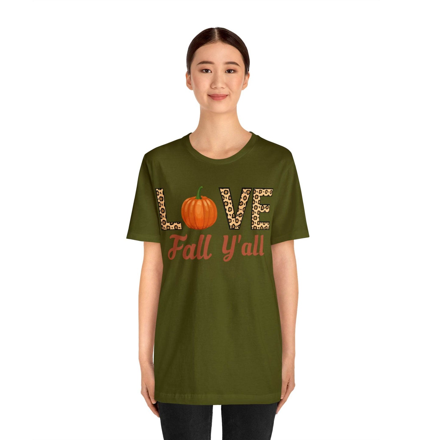 Leopard Print Love Fall Y'all - Giftsmojo