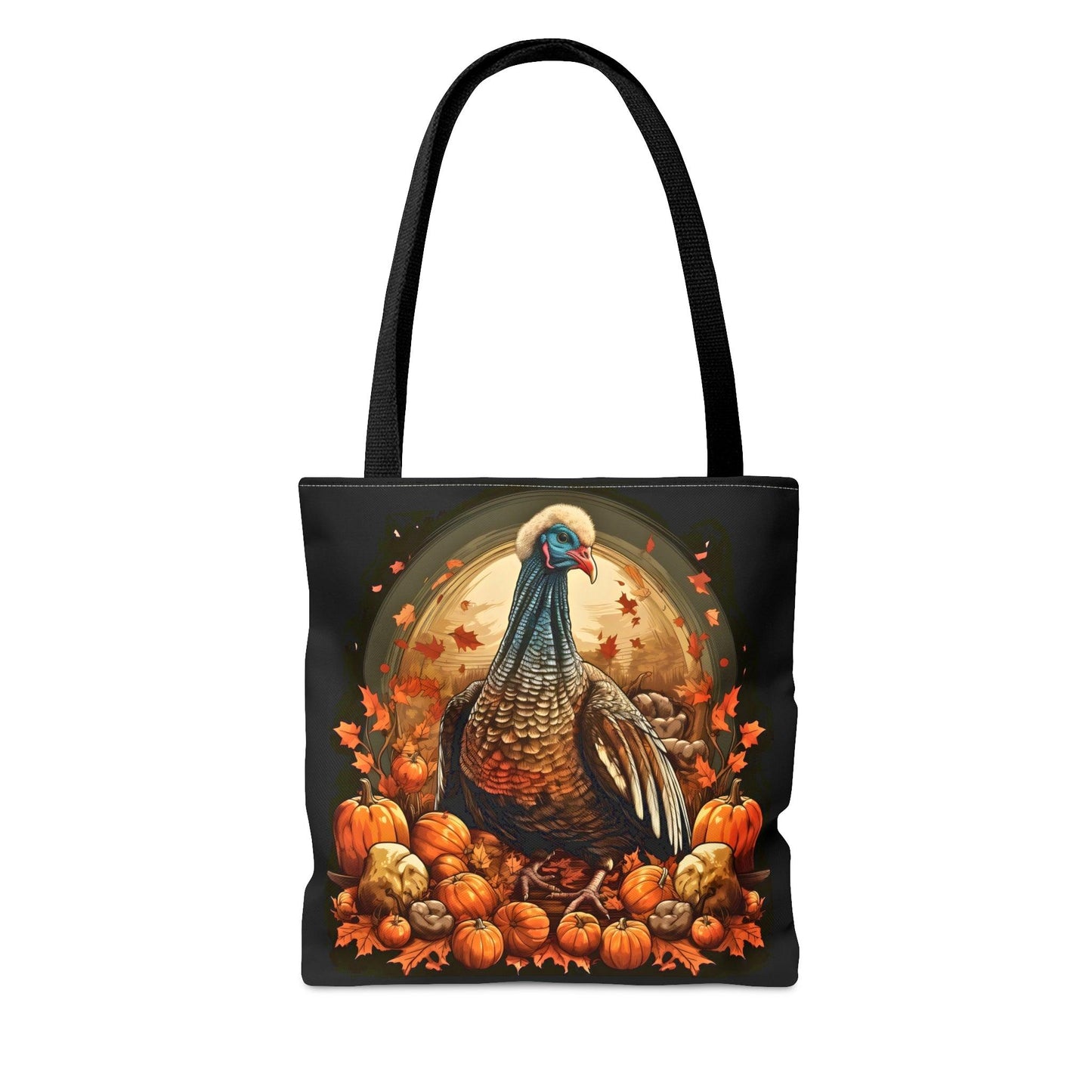 Happy Thanksgiving Bag Fall Bag Turkey Bag Pumpkin Tote Bag Cute Market Bag - Aesthetic Bag, Thanksgiving Gift, Mom Bag Canvas Bag