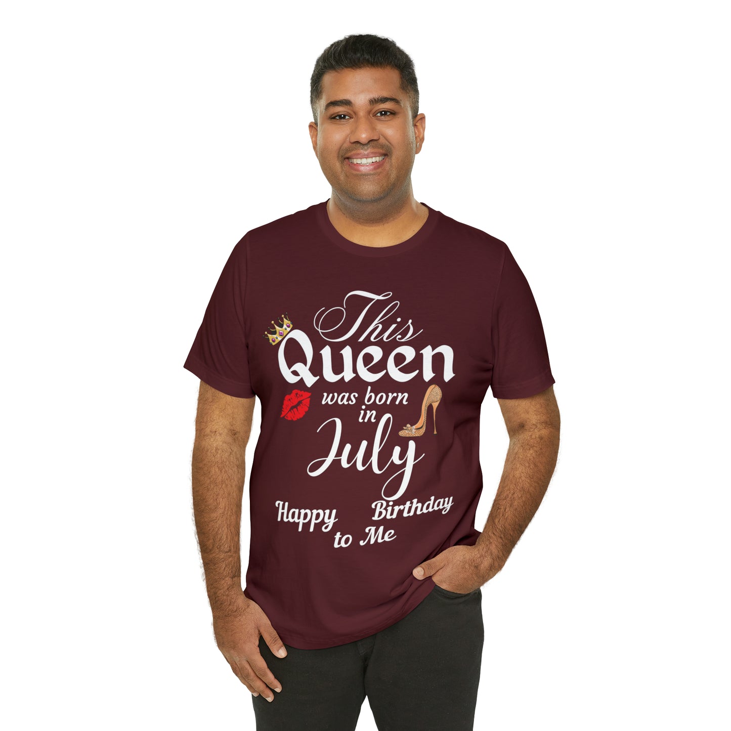 Birthday Queen Shirt, Gift for Birthday, This Queen was born in July Shirt, Funny Queen Shirt, Funny Birthday Shirt, Birthday Gift