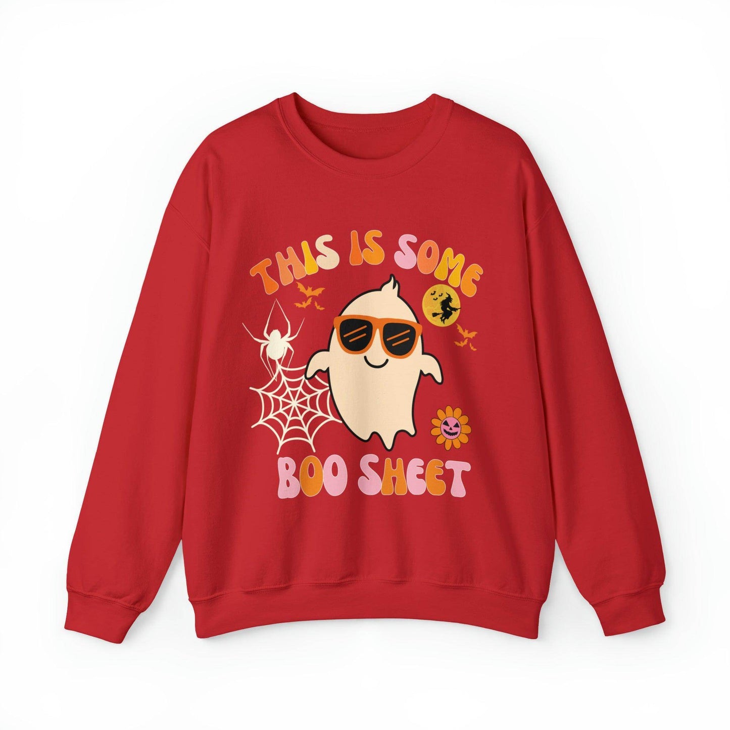 This Is Some Boo Sheet Ghost Sweatshirt Cute Ghost Sweatshirt Boo Ghost Sweatshirt Gift Shirt Funny Halloween Shirt Spooky Season Shirt - Giftsmojo