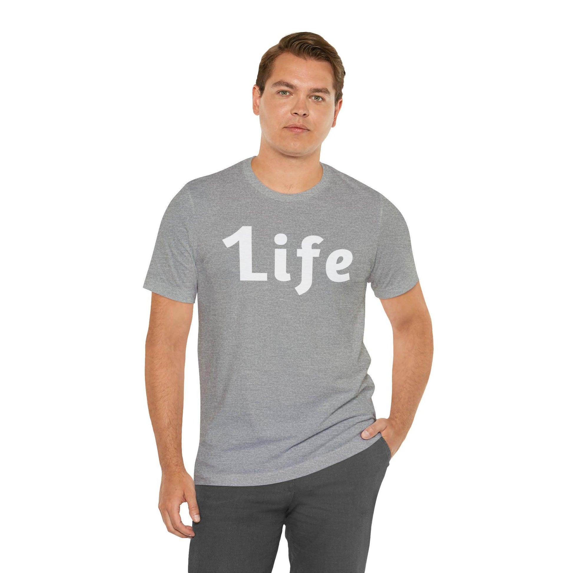 One life Shirt 1life shirt Live Your Life You Only Have One Life To Live - Giftsmojo