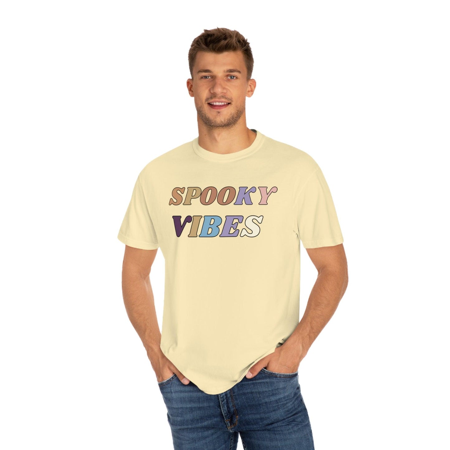 Retro Halloween Tshirt, Spooky Vibes Shirt, Vintage Shirt Halloween Shirt - Cute Fall Shirt