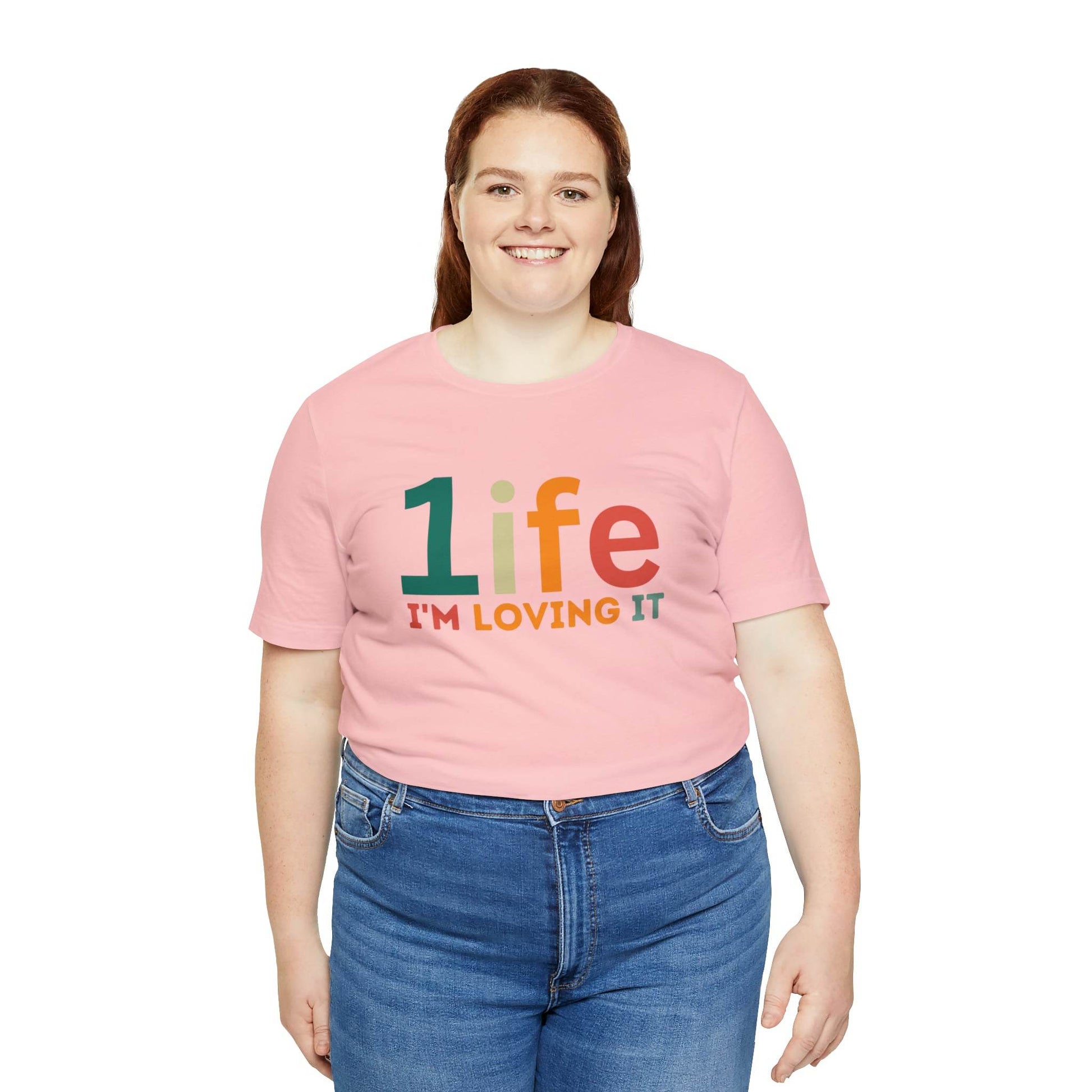 One life I'M Loving It Shirt Retro 1life shirt Live Your Life You Only Have One Life To Live Retro Shirt - Giftsmojo