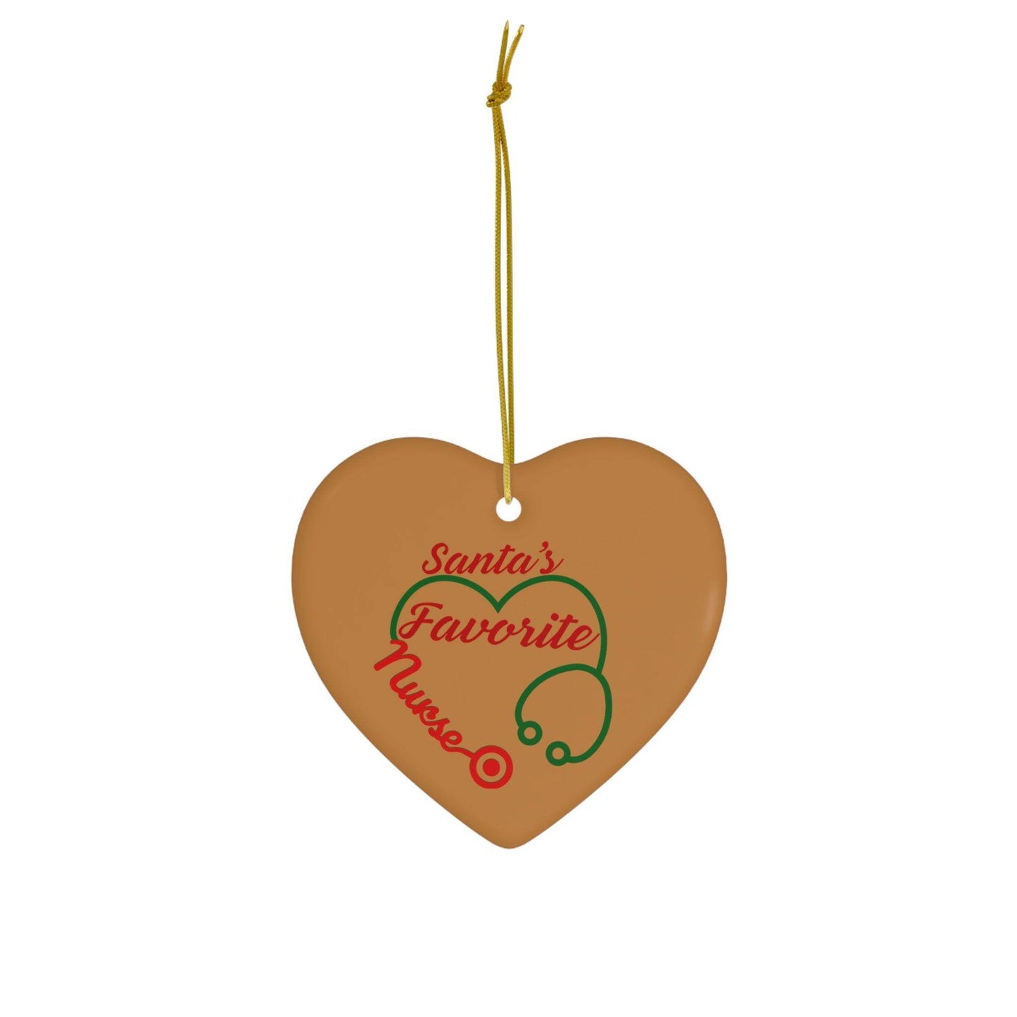 Santa's Favorite Nurse Christmas Ornament Nurse Ornament Nurse Christmas Tree Ornament Nurse Care Ornament Nurses Ornament Occupation Job - Giftsmojo