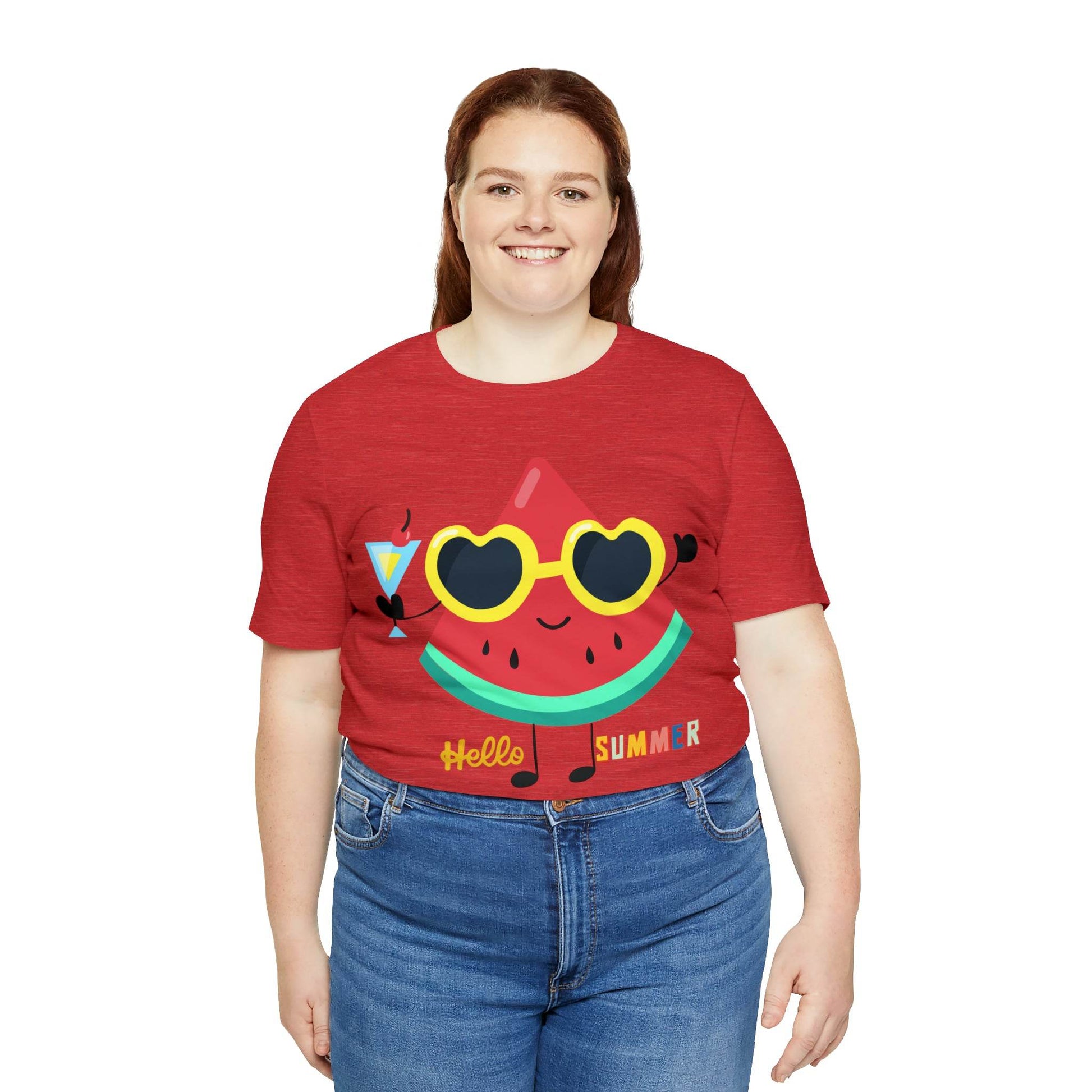 Funny Hello Summer Shirt, Water Mellon shirt, Summer shirts for women and men - Giftsmojo