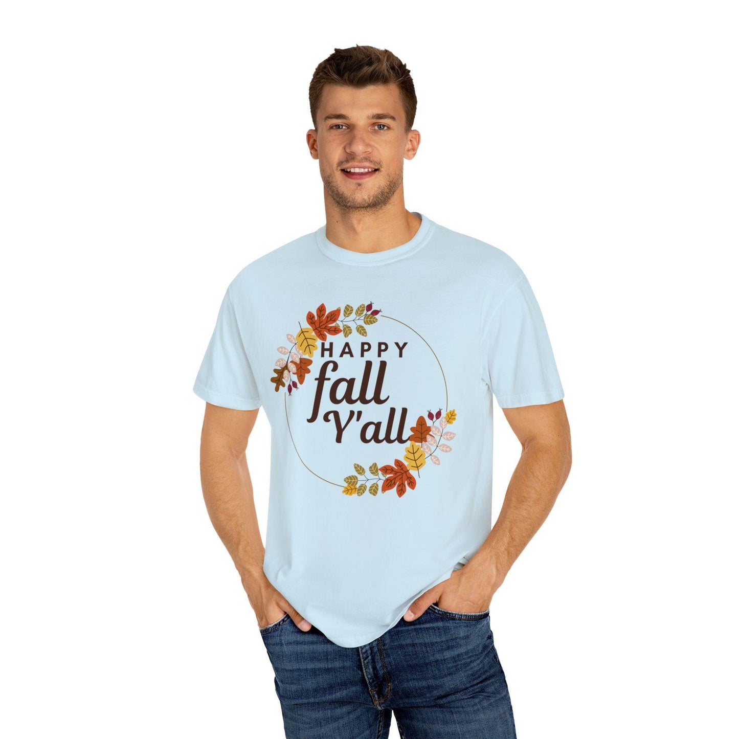 Happy Fall Y'all Gift for Fall, Funny Fall Shirts Gift, Autumn Tee, Fall Tshirt - Giftsmojo