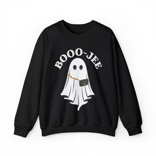 Booo-Jee Halloween Sweatshirt, Boo Halloween Sweatshirt, Spooky Ghost Sweatshirt, Boo Jee Shirt, Halloween Ghost Sweatshirt, Halloween Boo Shirt - Giftsmojo