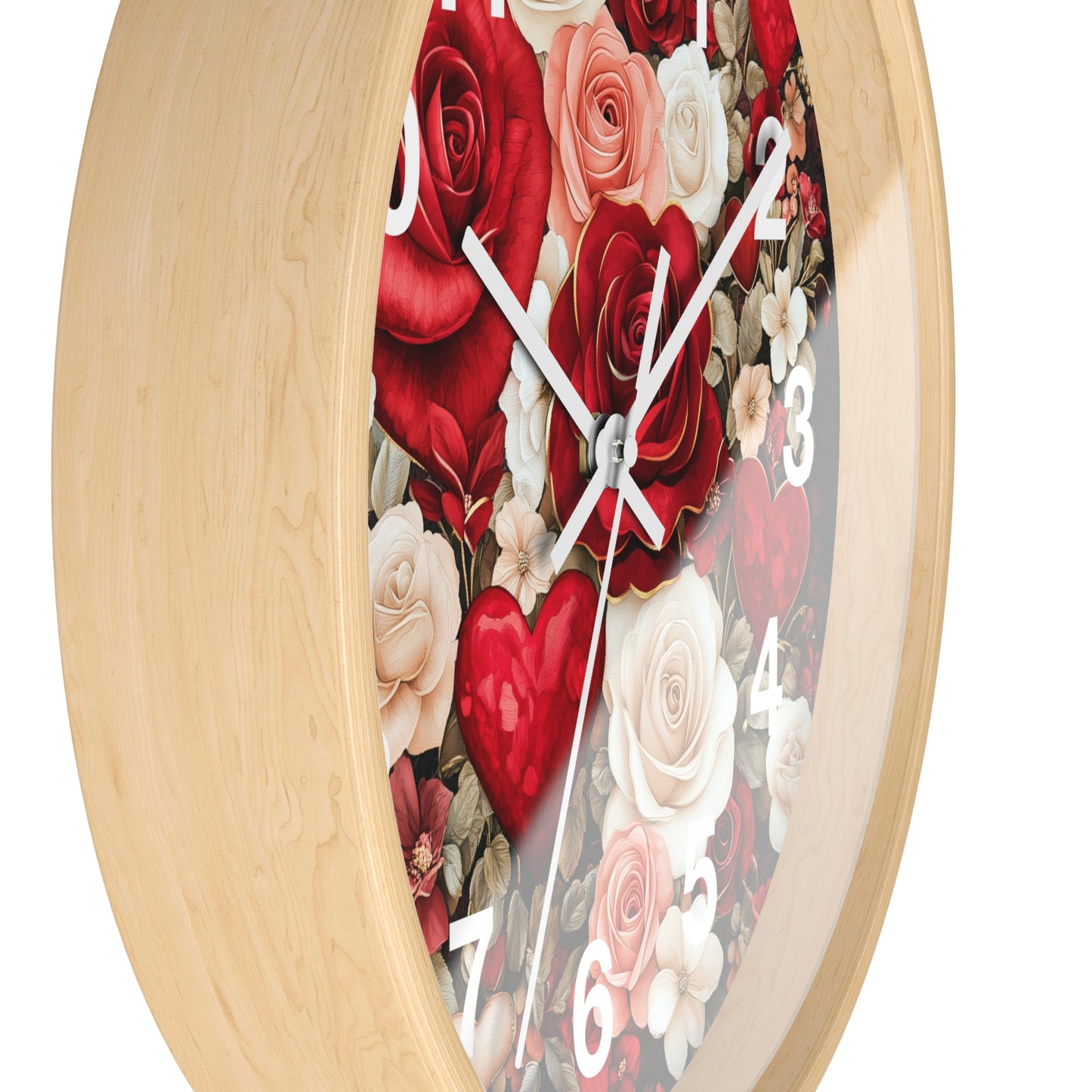 Flower Wall Clock - Botanic Home Decor