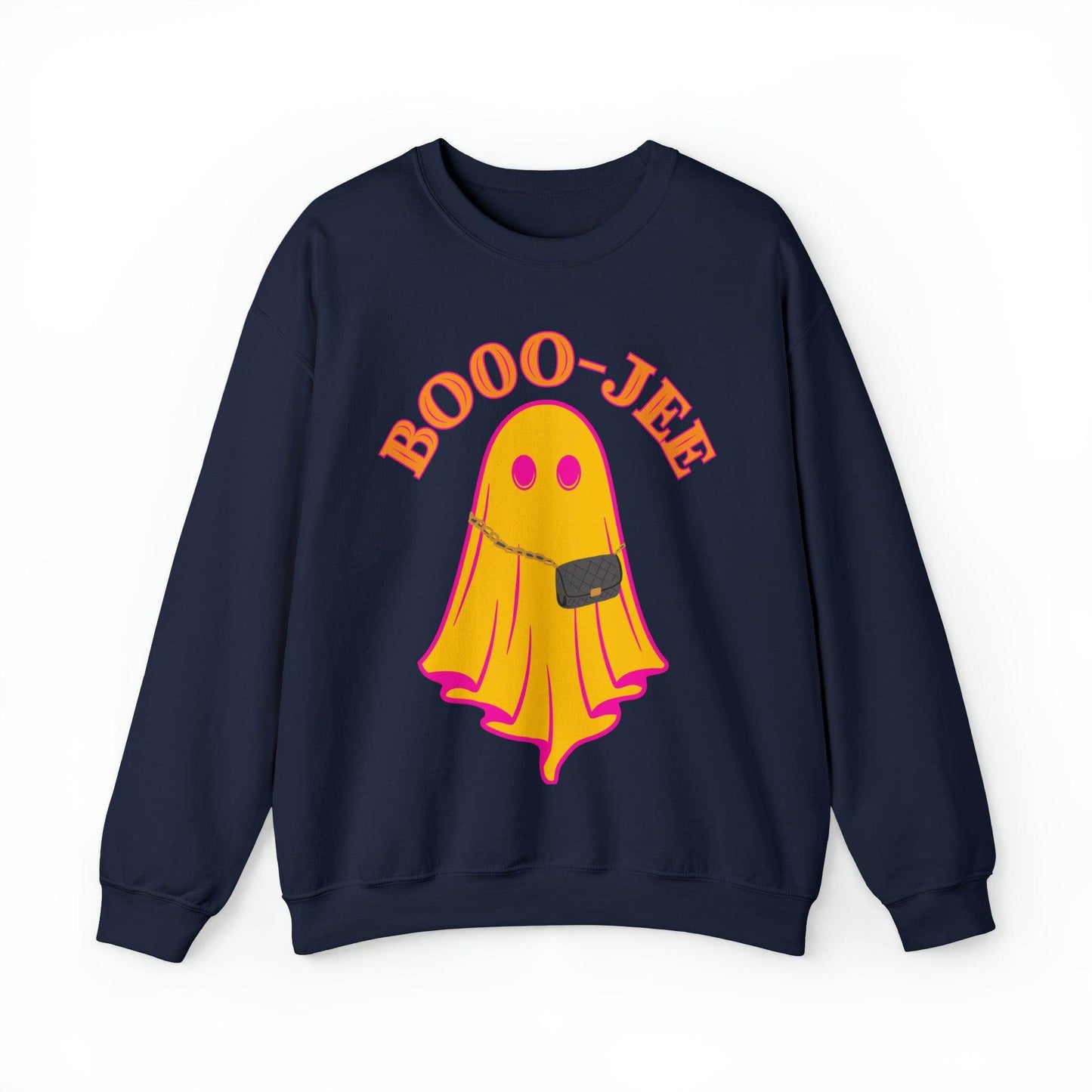 Booo-Jee Sweatshirt, Boo Halloween Sweatshirt, Spooky Ghost Sweatshirt, Boo Jee Shirt, Halloween Ghost Sweatshirt, Halloween Boo Shirt - Giftsmojo