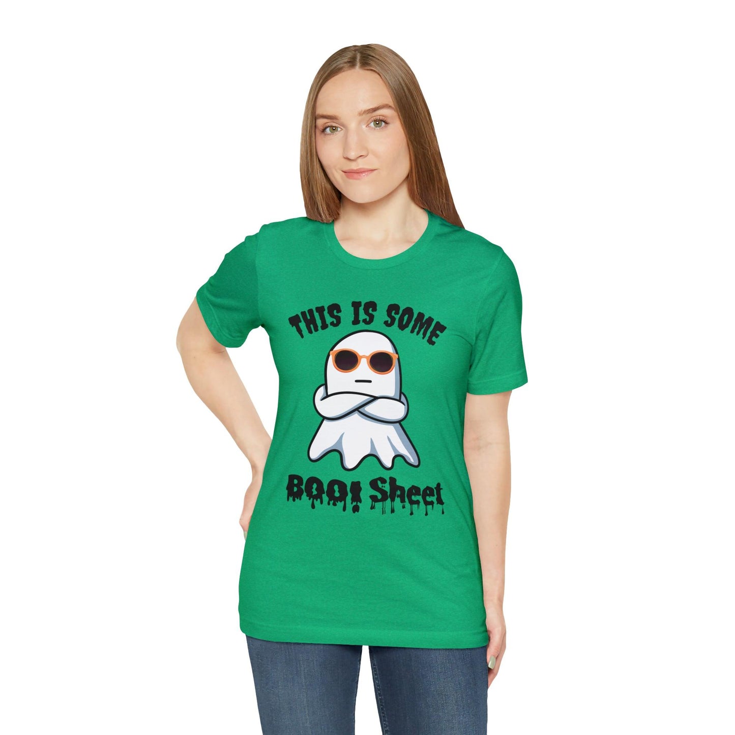 This Is Some Boo Sheet Funny Halloween Shirt Funny Halloween Costume Spooky Season Tee Funny Gift Shirt for Birthday Christmas Anniversary - Giftsmojo