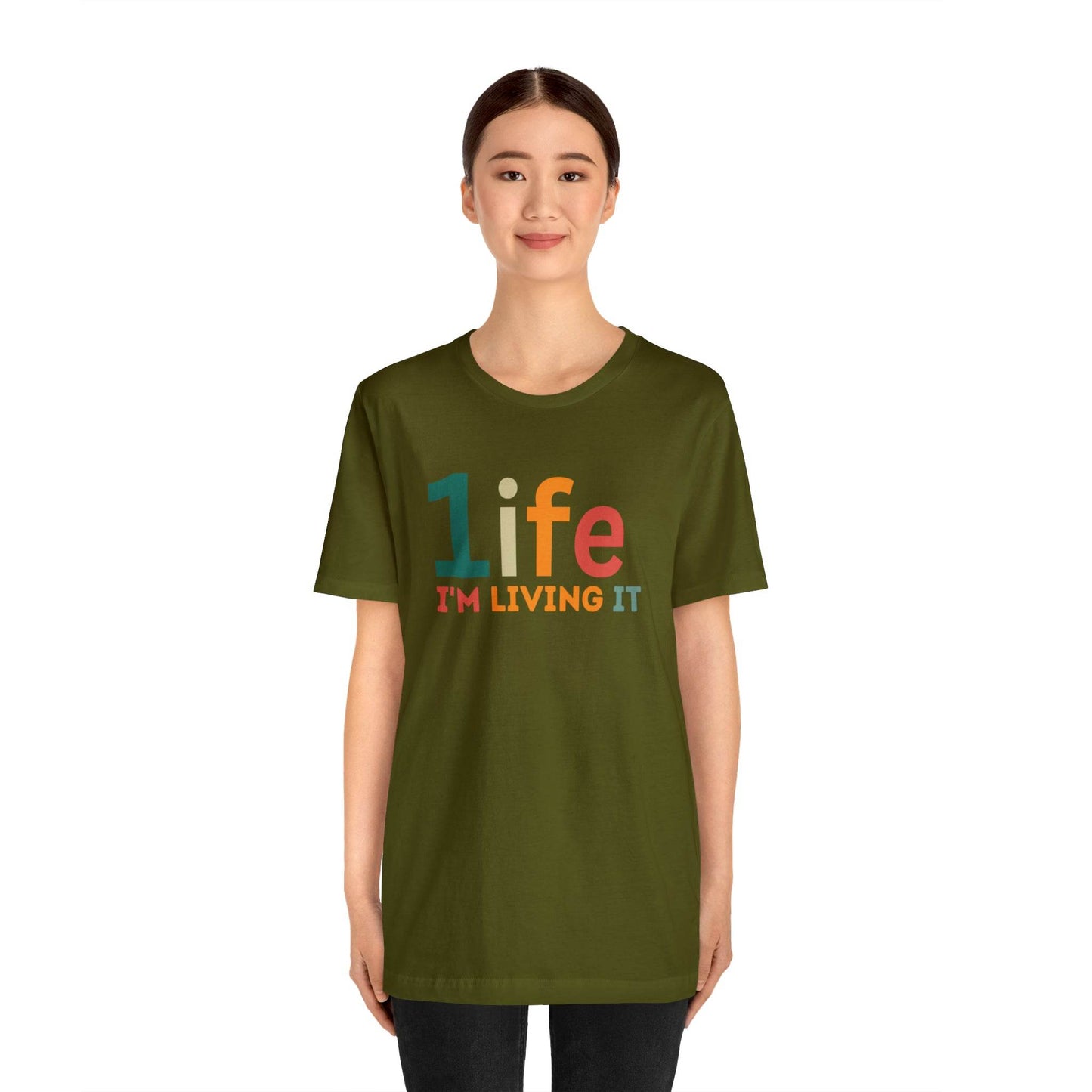 One life Shirt Retro 1life shirt Live Your Life You Only Have One Life To Live Retro Shirt - Giftsmojo