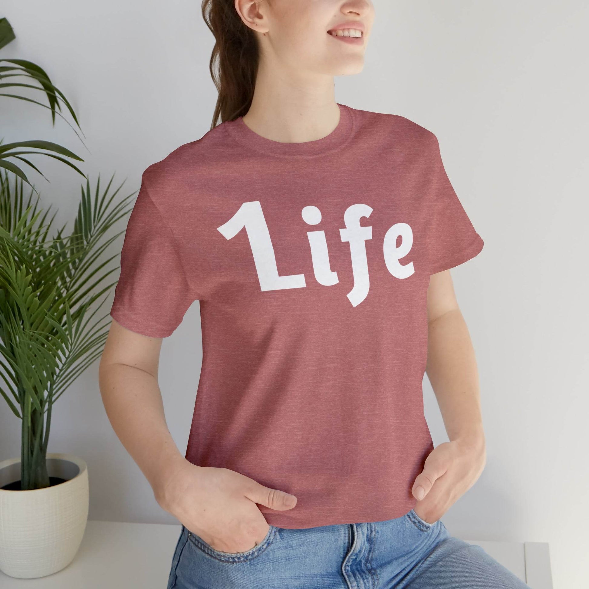 One life Shirt 1life shirt Live Your Life You Only Have One Life To Live - Giftsmojo