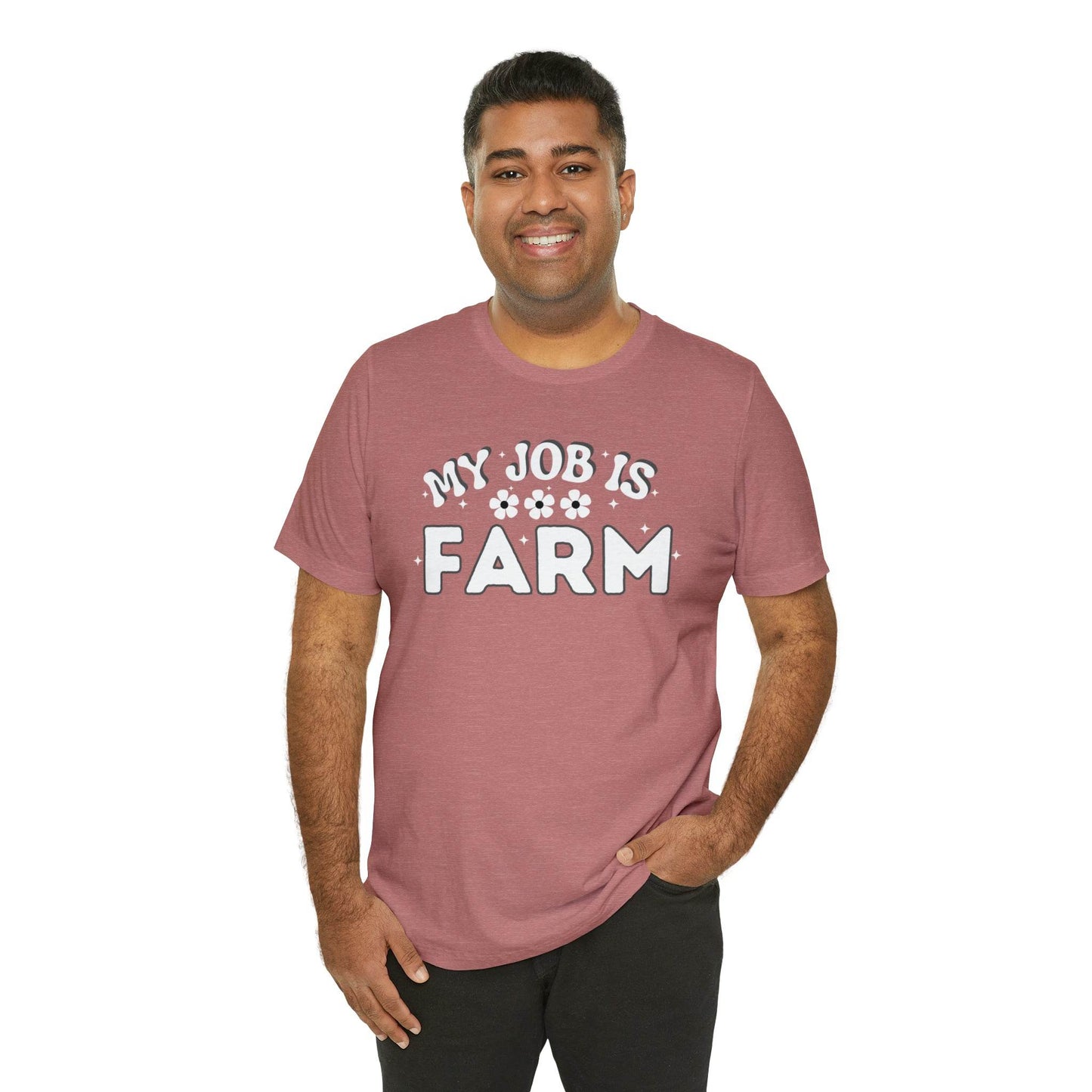 My Job is Farm Shirt Farmer Shirt Farming Shirt Homestead Gardening Shirt Farmers, Farmhand, Livestock Farmer, Crop Grower Horticulturist, Animal Scientist, Agricultural Engineer Environmental Scientist,  - Giftsmojo