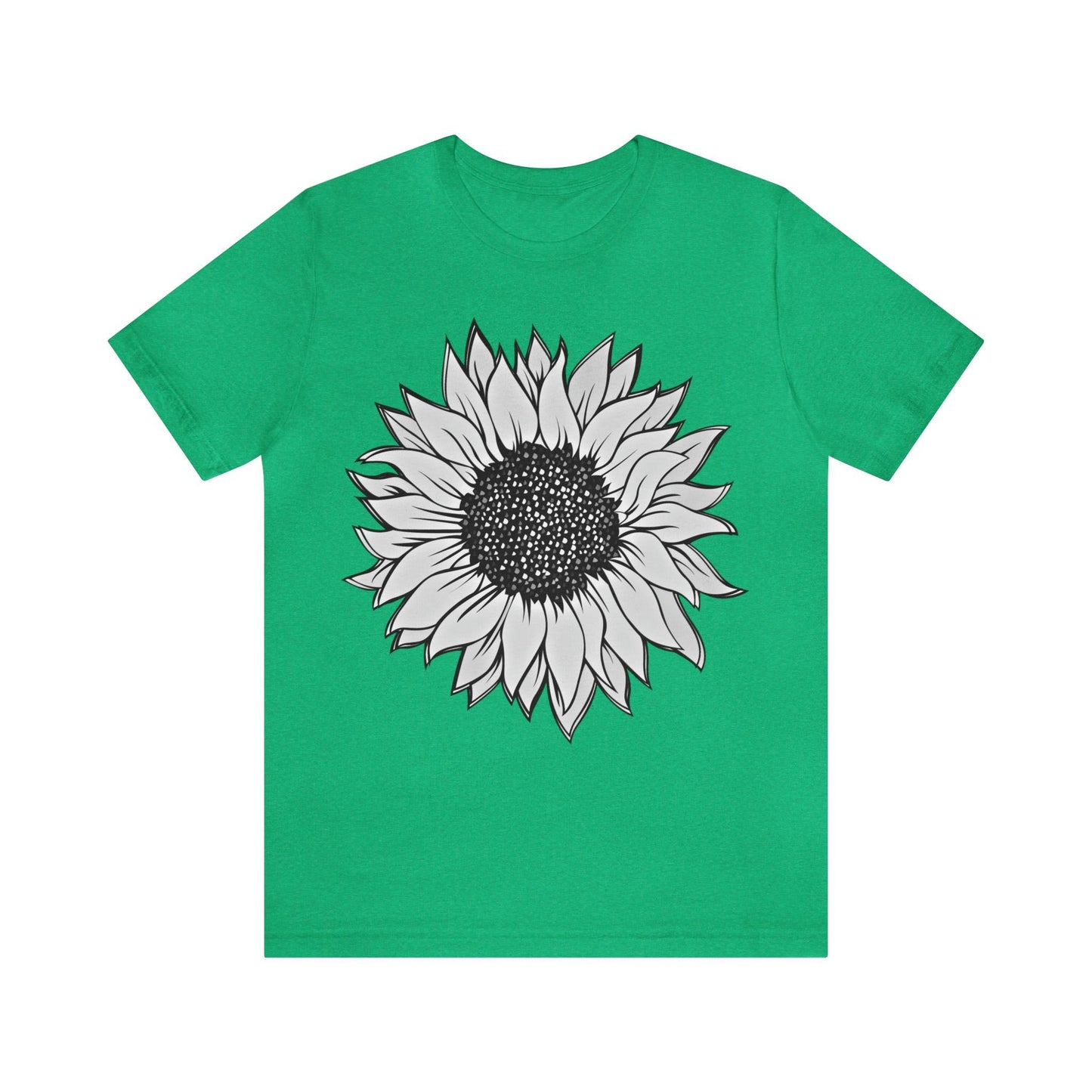 Sunflower Shirt, Floral Tee Shirt, Flower Shirt, Garden Shirt, Womens Fall Summer Shirt Sunshine Tee, Gift for Gardener, Nature love