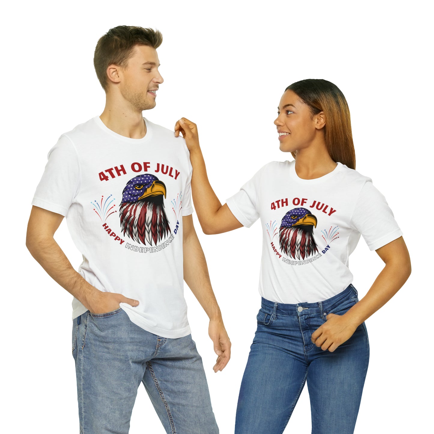 Celebrate Independence Day with Patriotic Shirts: Land of the free Shirts for Women and Men