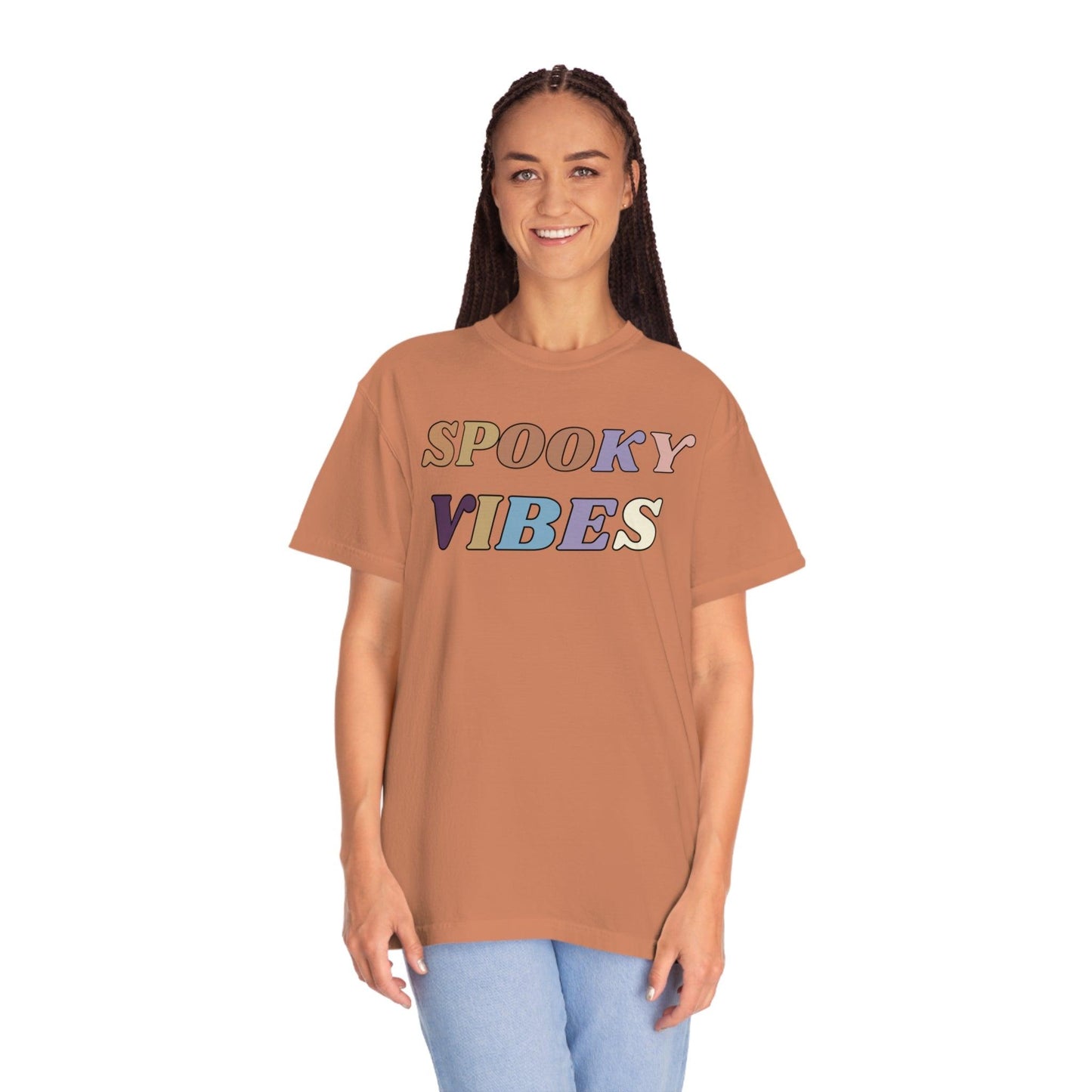 Retro Halloween Tshirt, Spooky Vibes Shirt, Vintage Shirt Halloween Shirt - Cute Fall Shirt