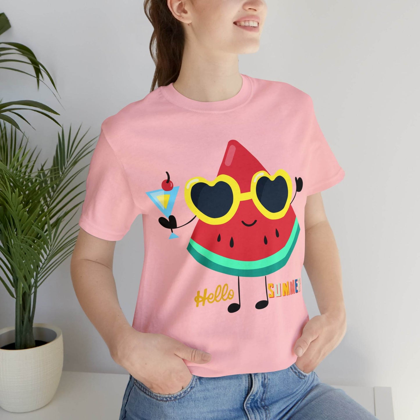 Funny Hello Summer Shirt, Water Mellon shirt, Summer shirts for women and men - Giftsmojo