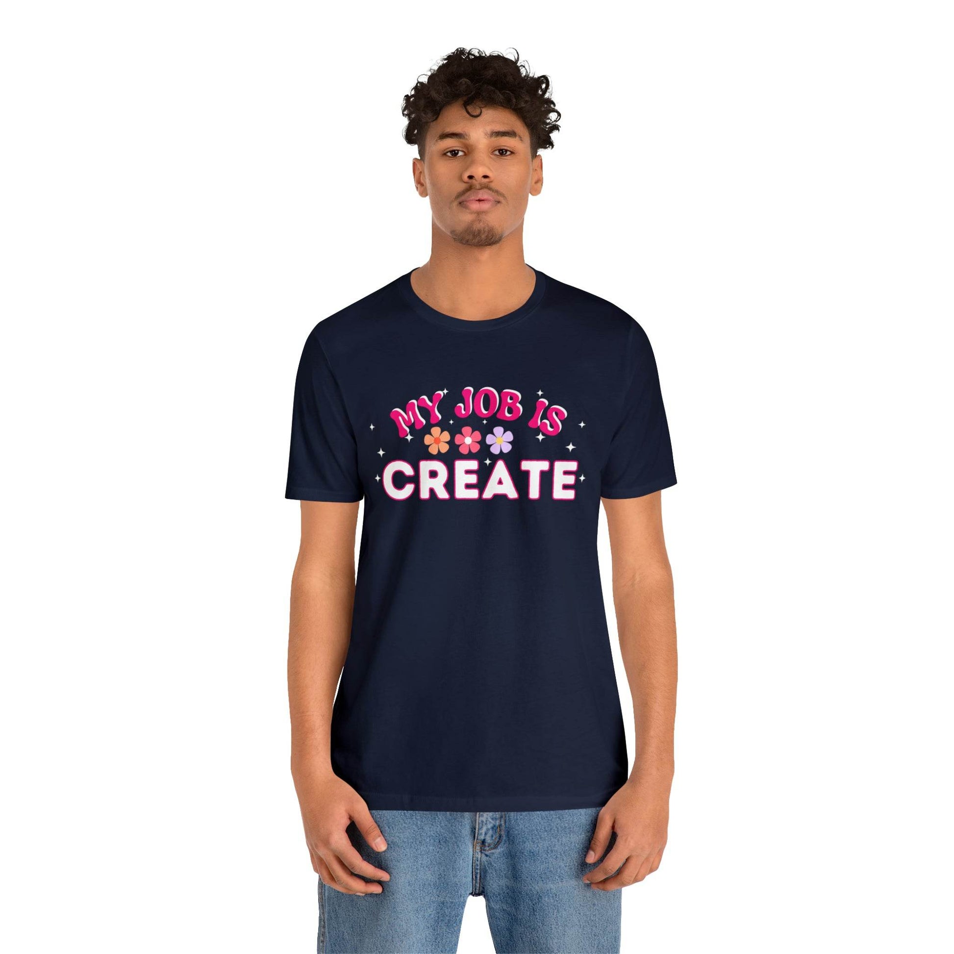My Job is Create Shirt Artist Shirt, Content Creator Shirt Blogger Shirt Vlogger Shirt, Youtuber shirt - Giftsmojo