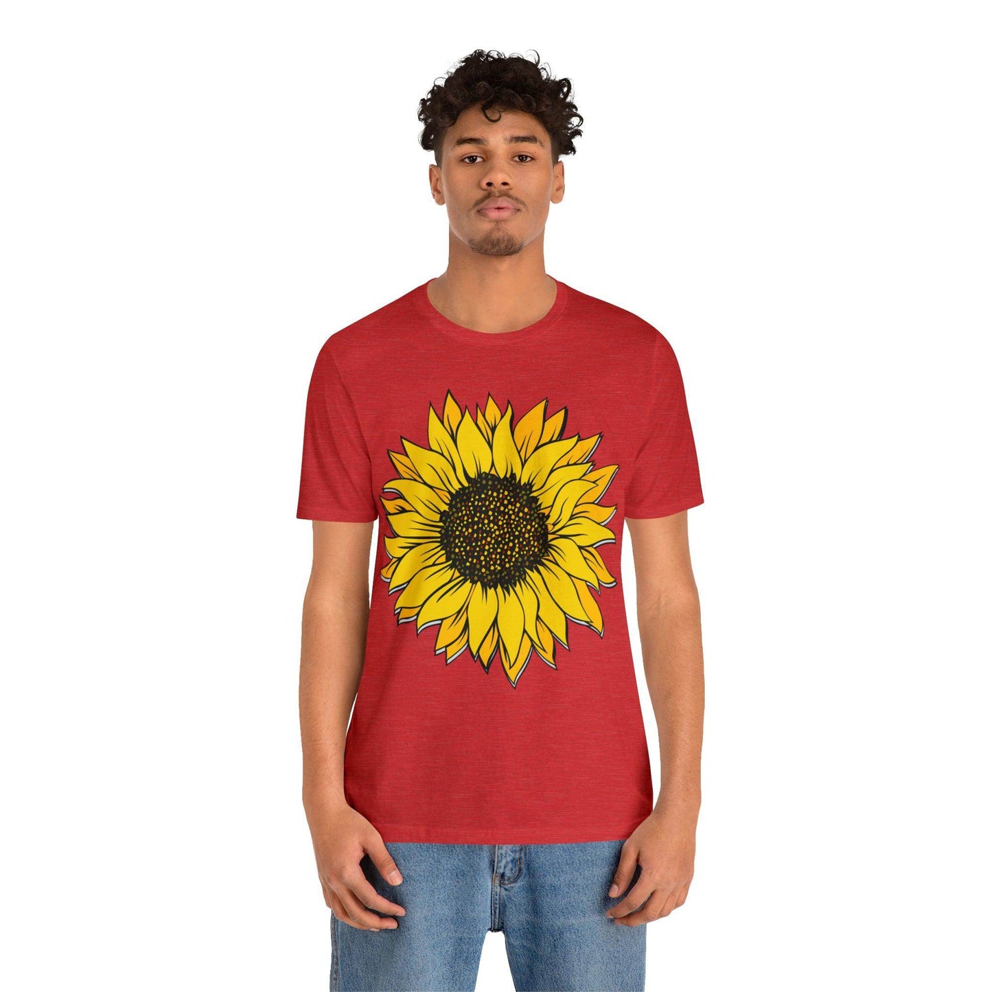 Sunflower Shirt, Floral Tee Shirt, Flower Shirt, Garden Shirt, Womens Fall Summer Shirt Sunshine Tee, Gift for Gardener, Nature lover shirt - Giftsmojo
