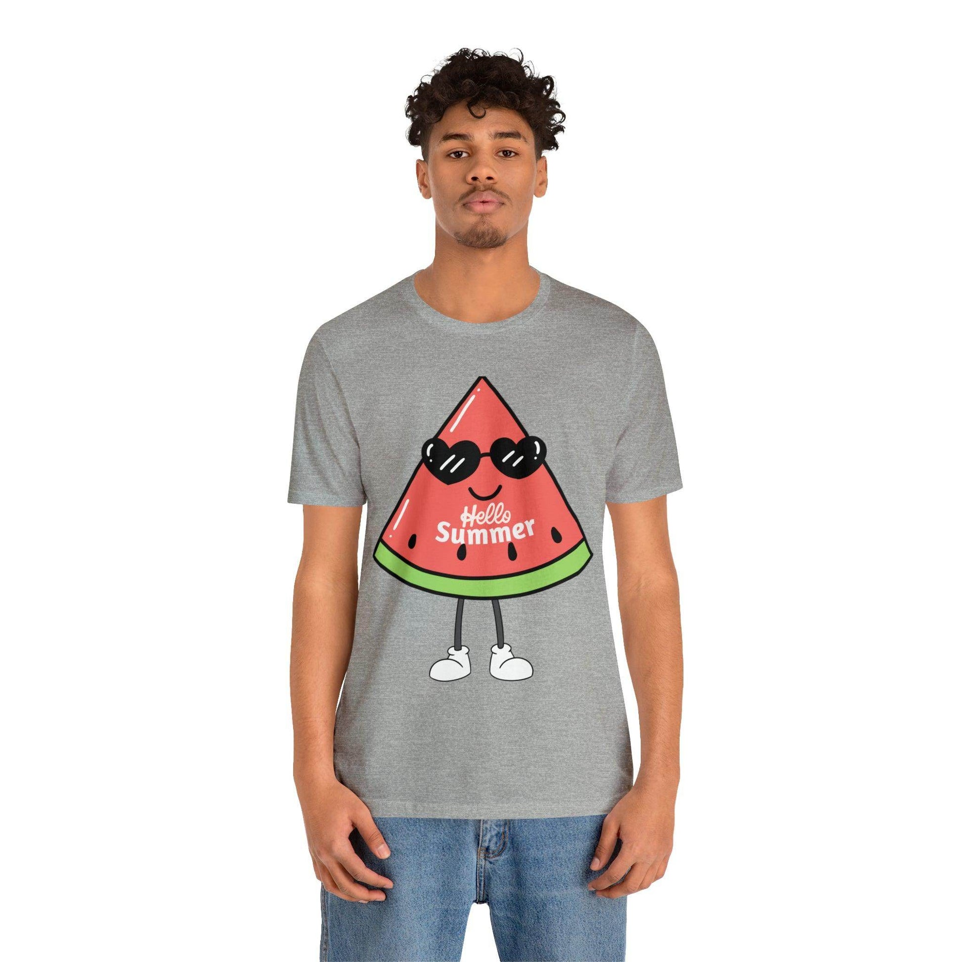 Funny Hello Summer Shirt, Water Mellon shirt, Summer shirts for women and men - Giftsmojo