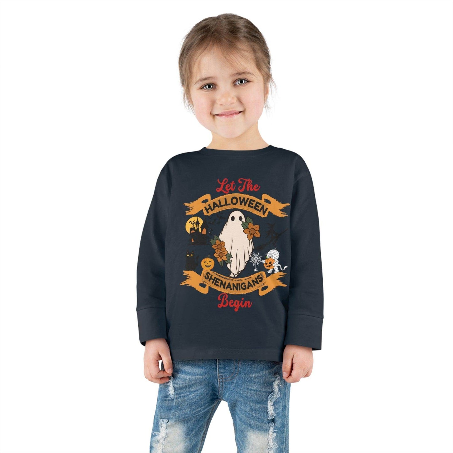 Kids Let the Halloween Shenanigan Begin Shirt Kids Halloween Costume Kids Trick or Treat Outfit for Halloween - Giftsmojo