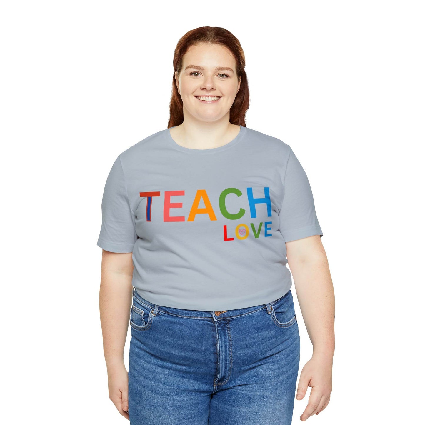 I Teach Love Shirt, Teacher Shirt, Teacher Appreciation Gift for Teachers - Giftsmojo