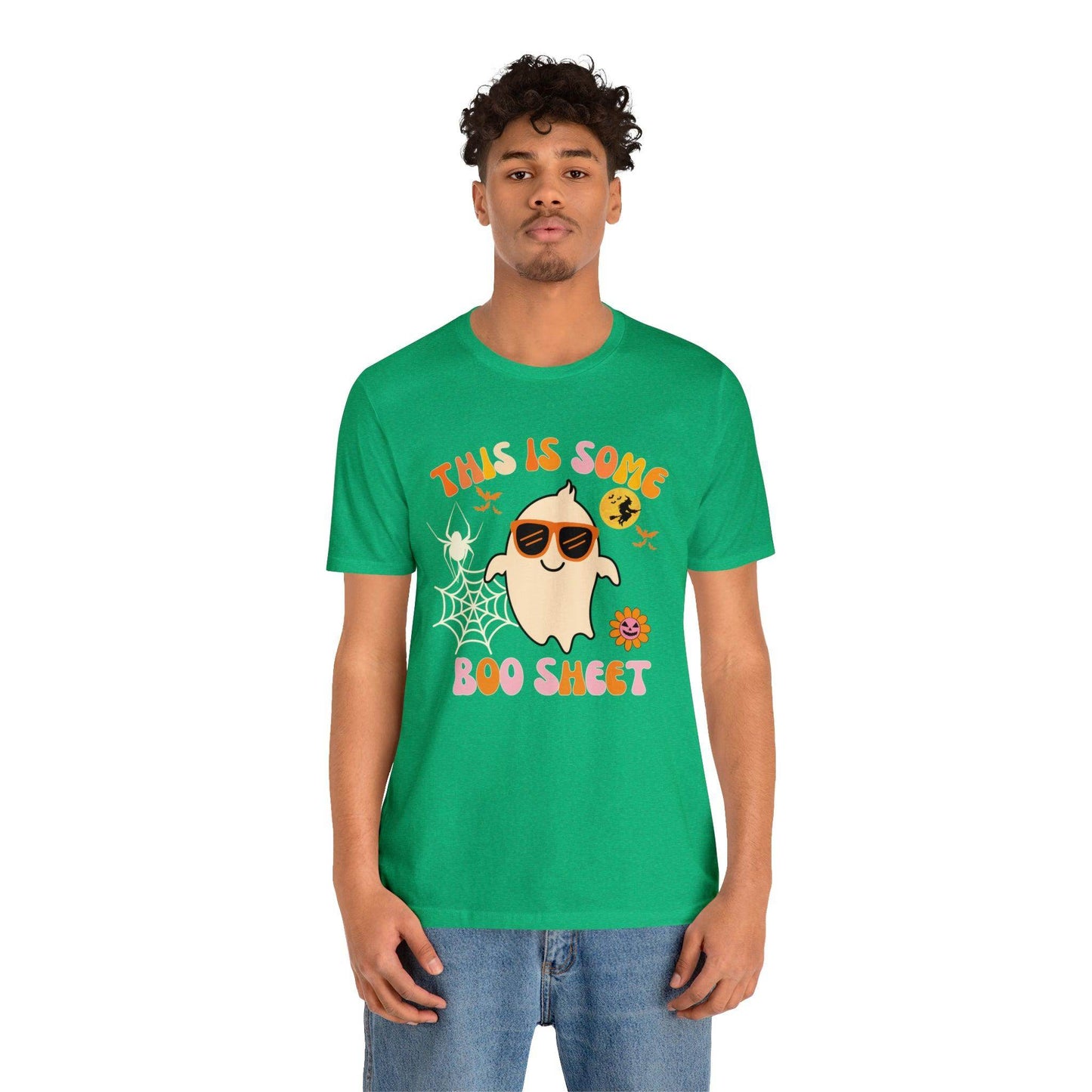 This Is Some Boo Sheet Funny Halloween Shirt Funny Halloween Costume Spooky Season Tee Funny Gift Shirt for Birthday Christmas Anniversary - Giftsmojo